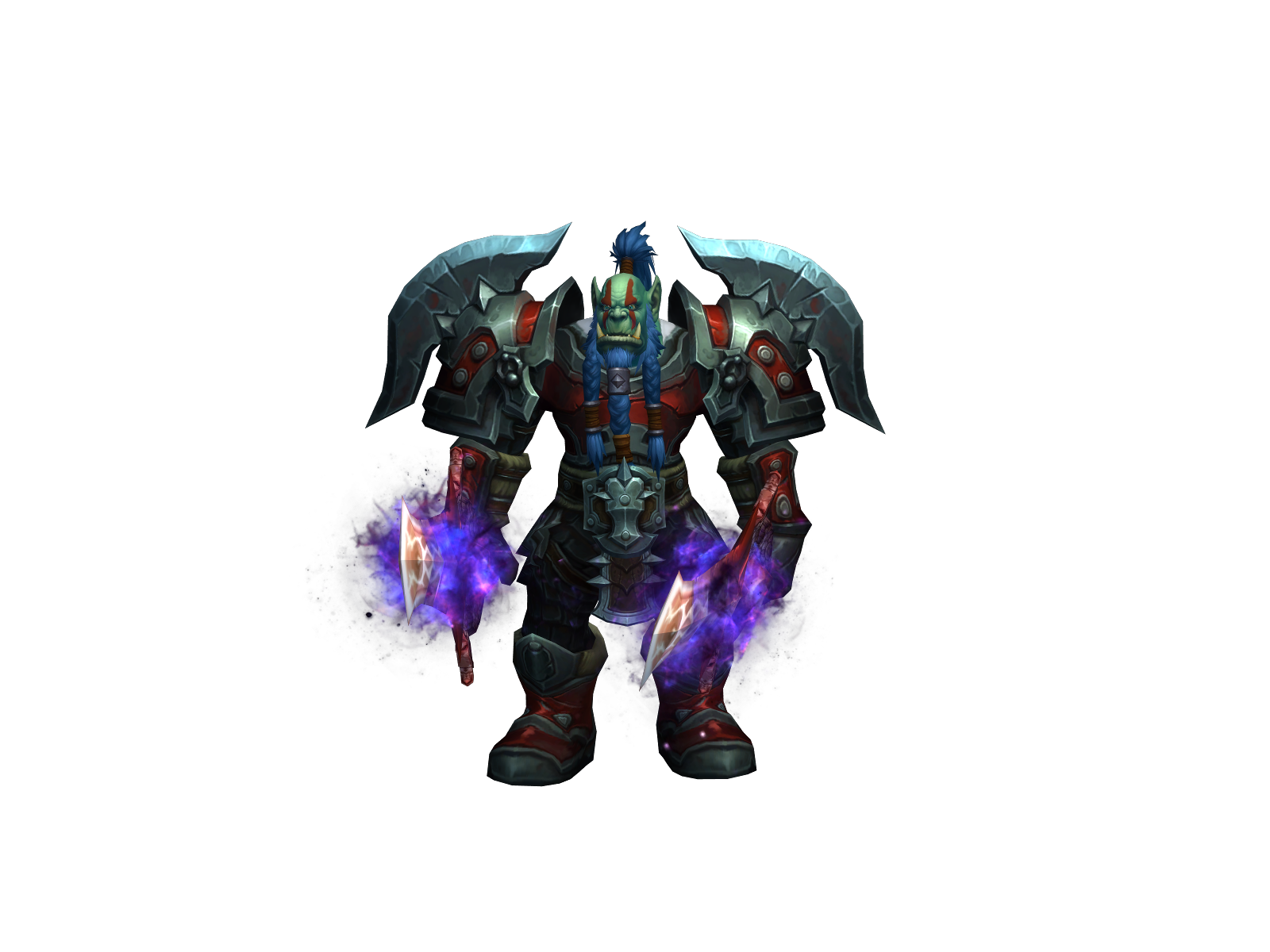 Warrcryer 3D character render
