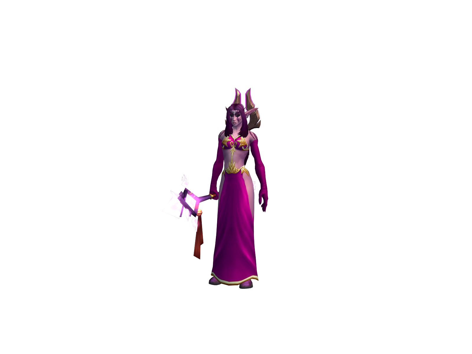 Idirae 3D character render