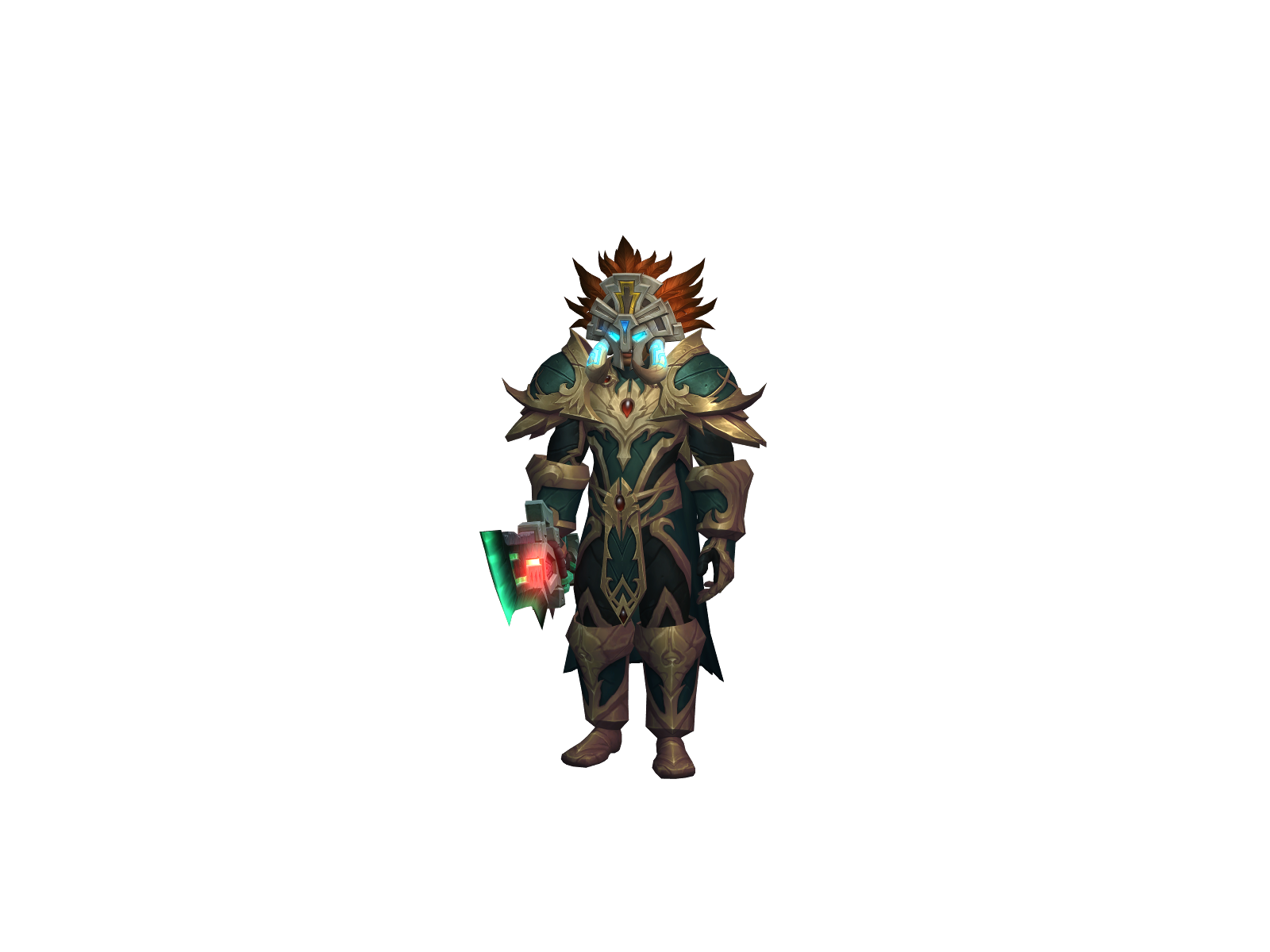 Wachöa 3D character render