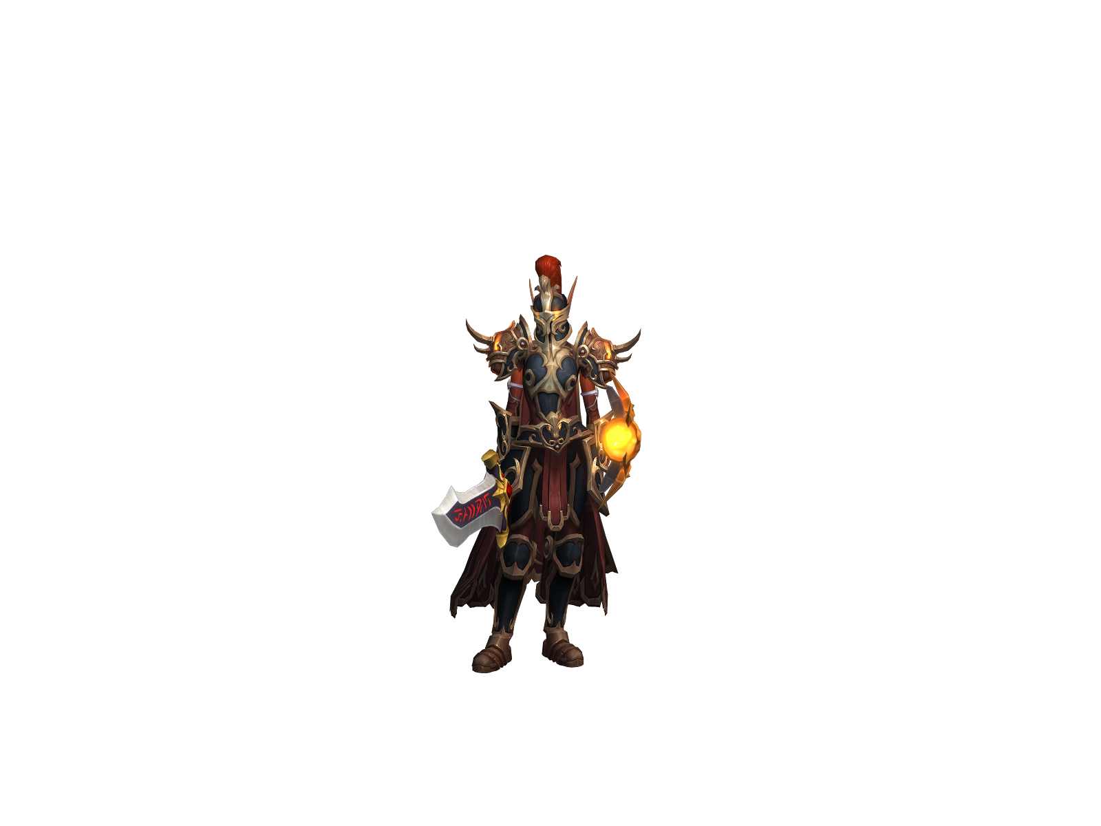 Torsomagro 3D character render