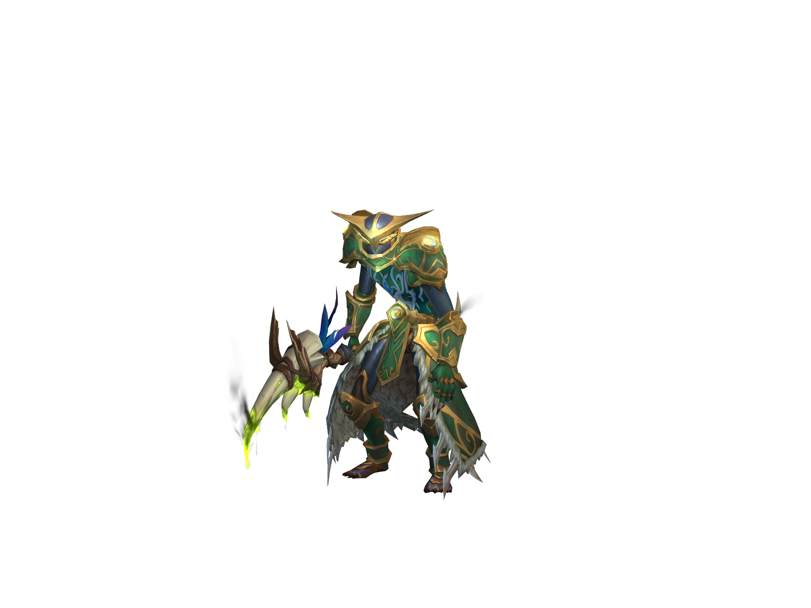 Alther 3D character render