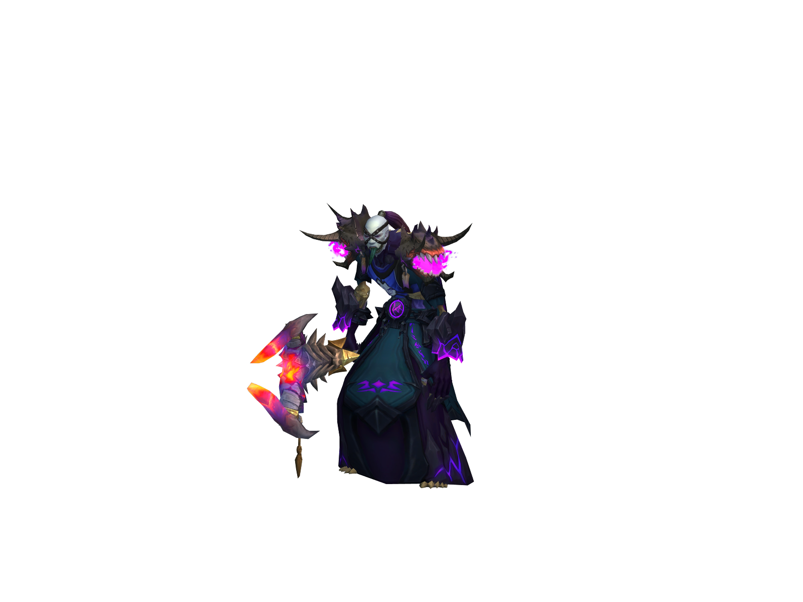 Patrialca 3D character render