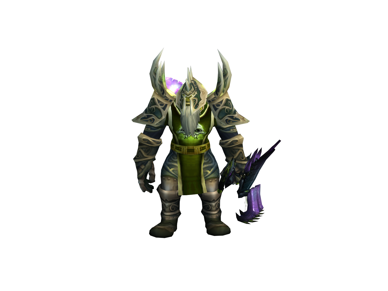 Cazapuercos 3D character render
