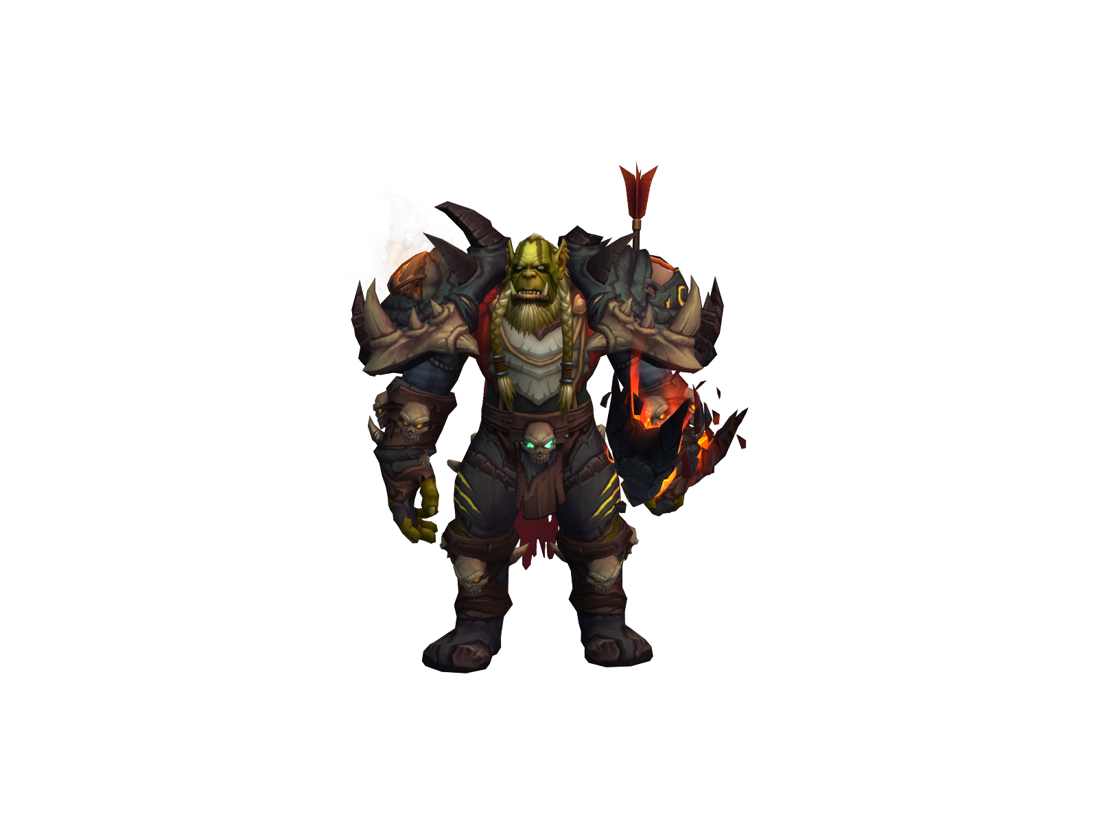 Belioth 3D character render