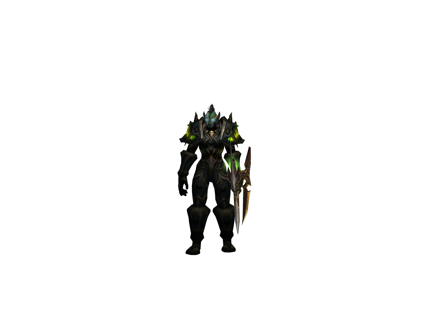Snøøw 3D character render