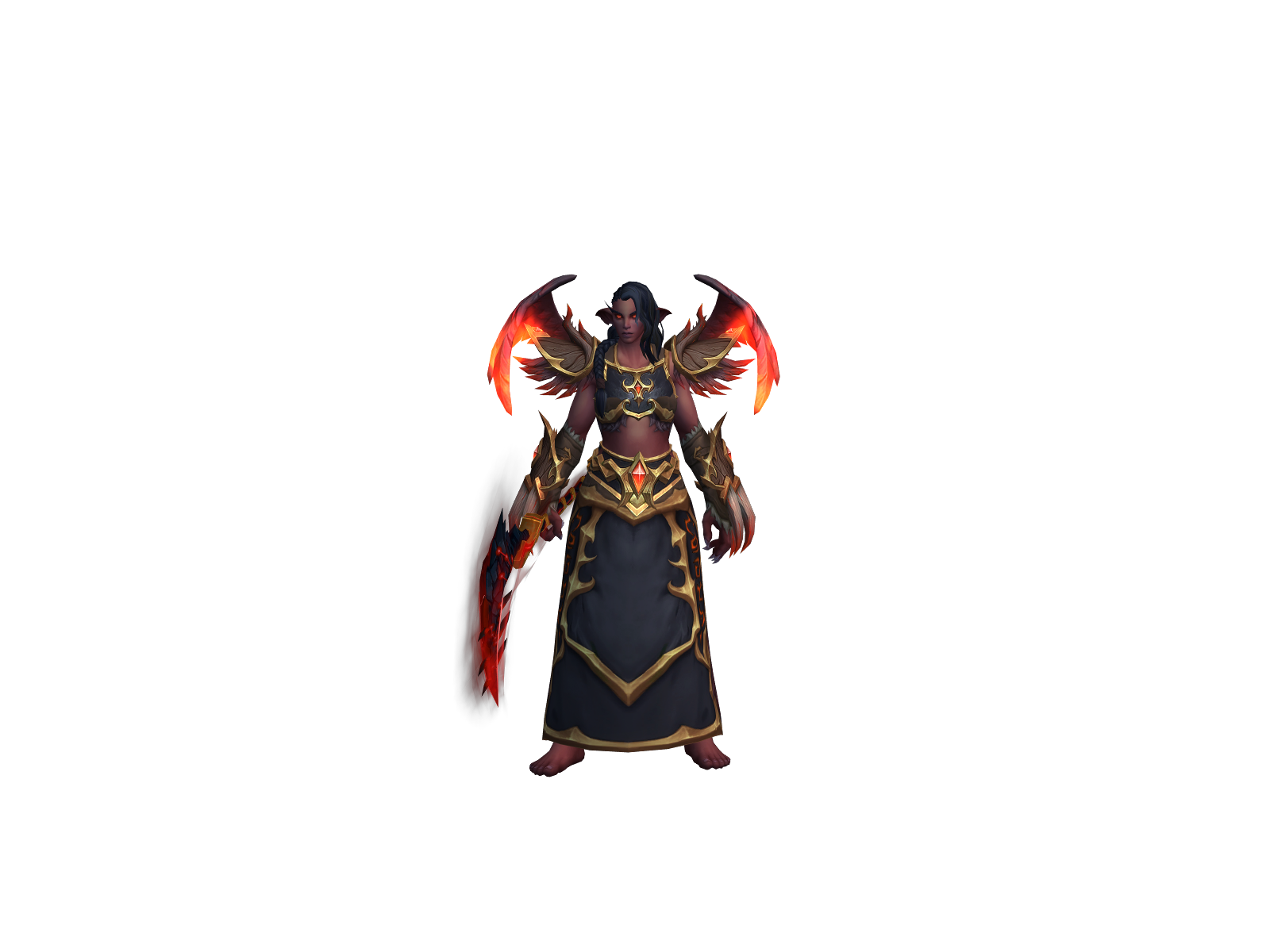 Rraww 3D character render