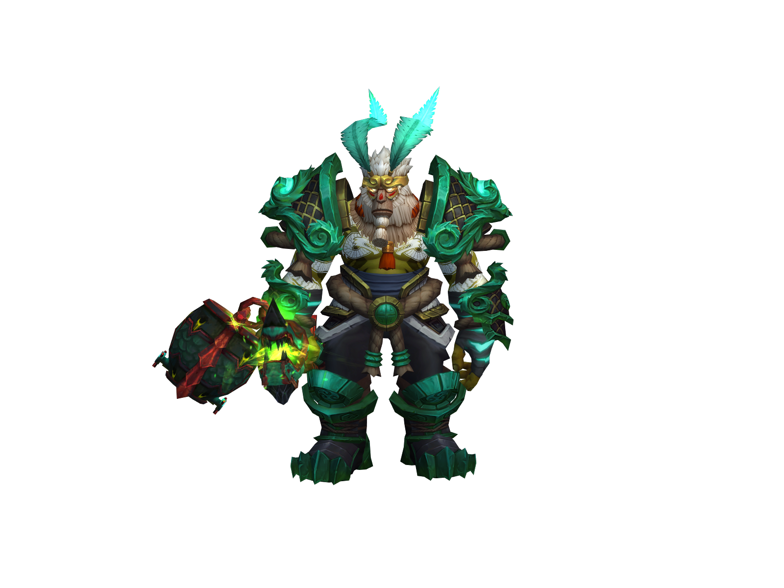 Witto 3D character render