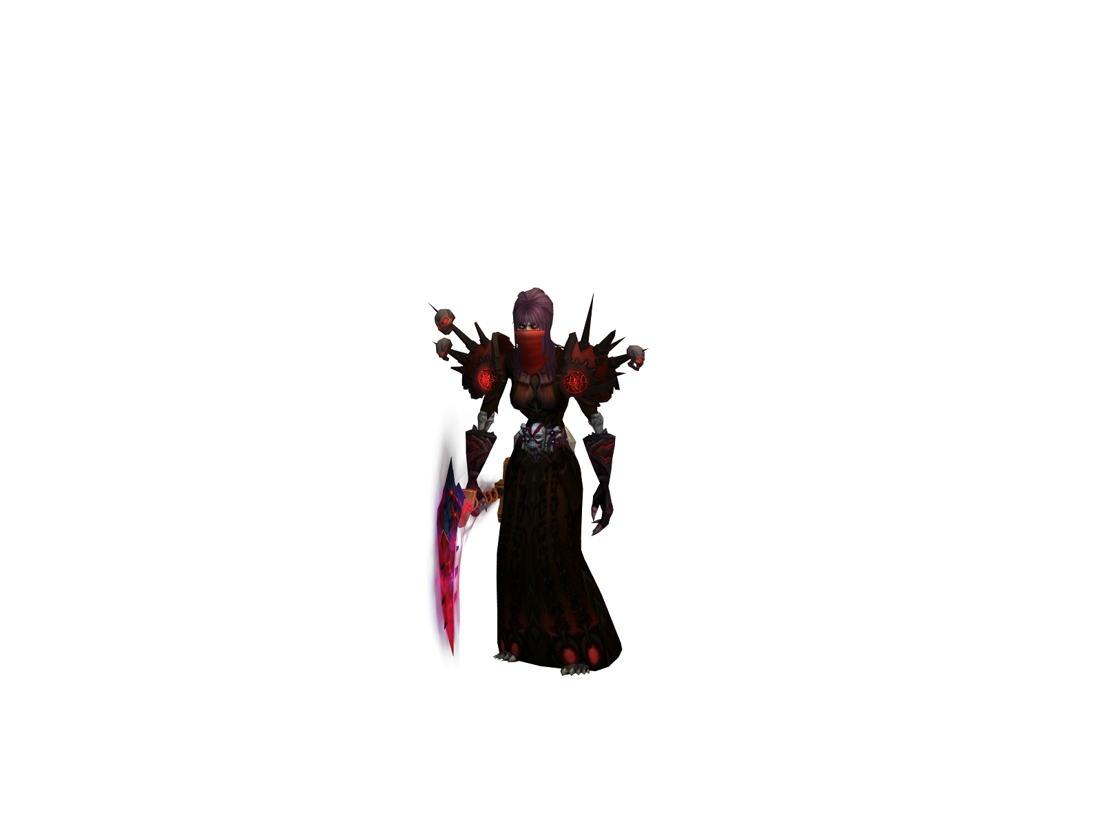Zombierela 3D character render