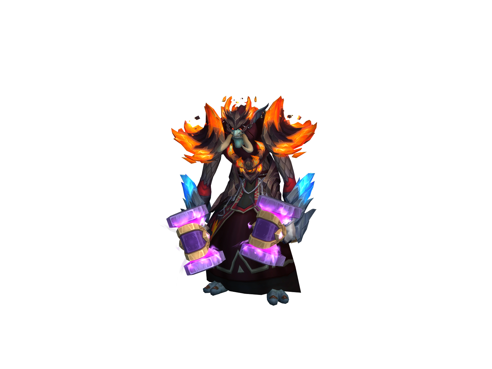 Zeutah 3D character render