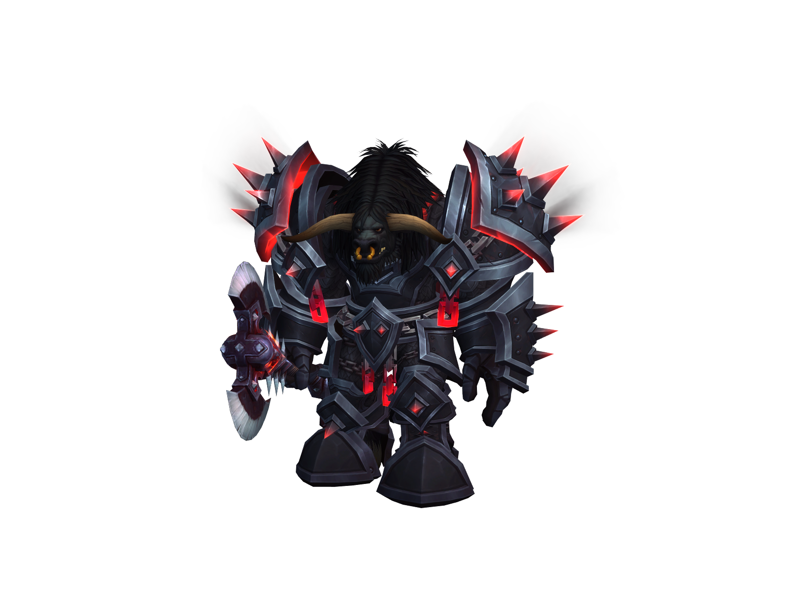 Poronga 3D character render