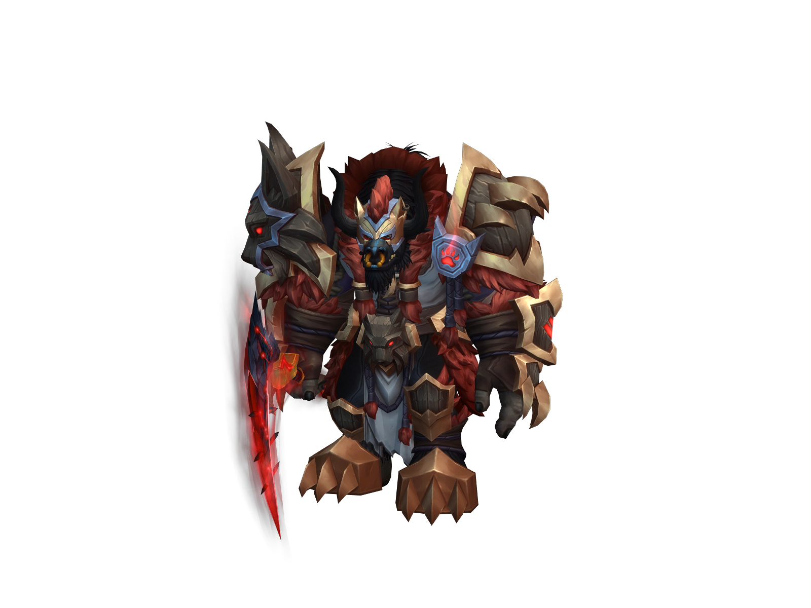 Toríbius 3D character render