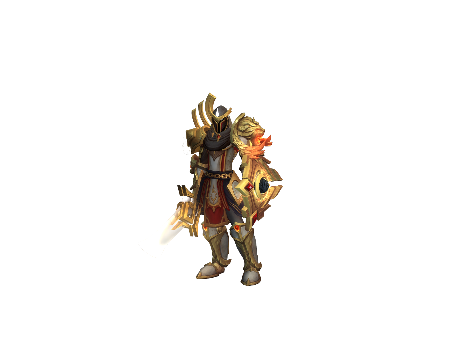 Galred 3D character render