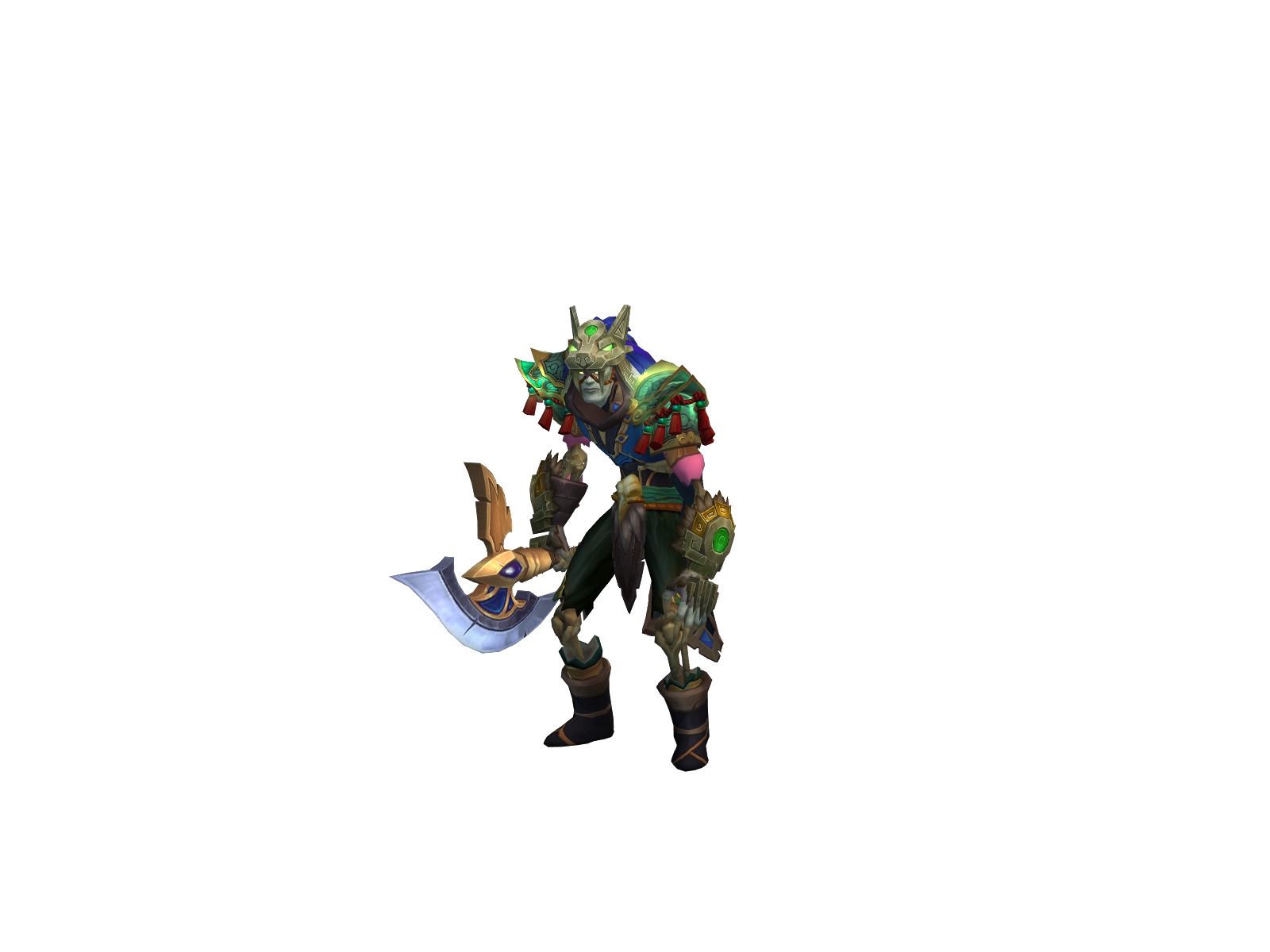 Chicospunny 3D character render