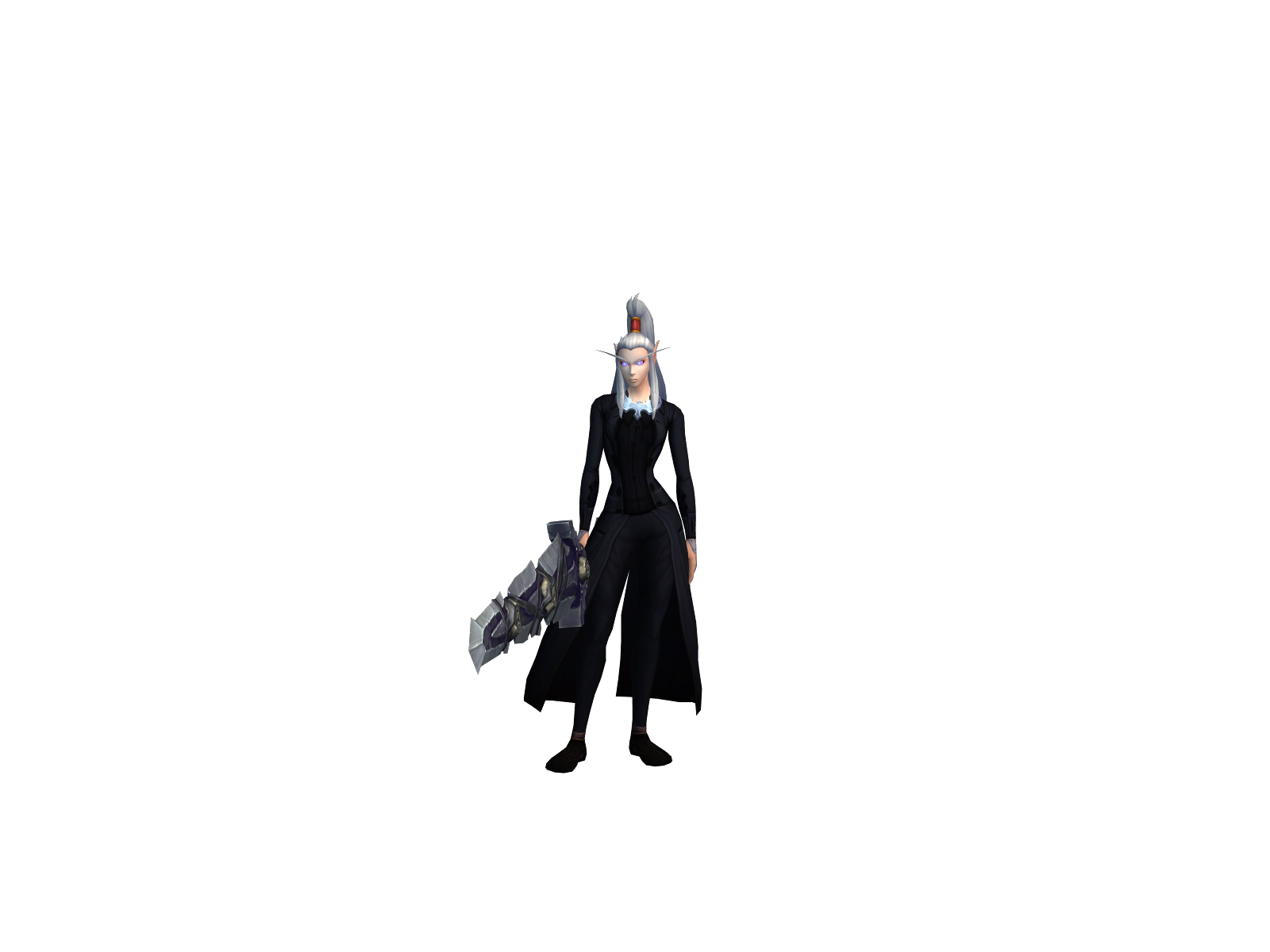 Kàsha 3D character render