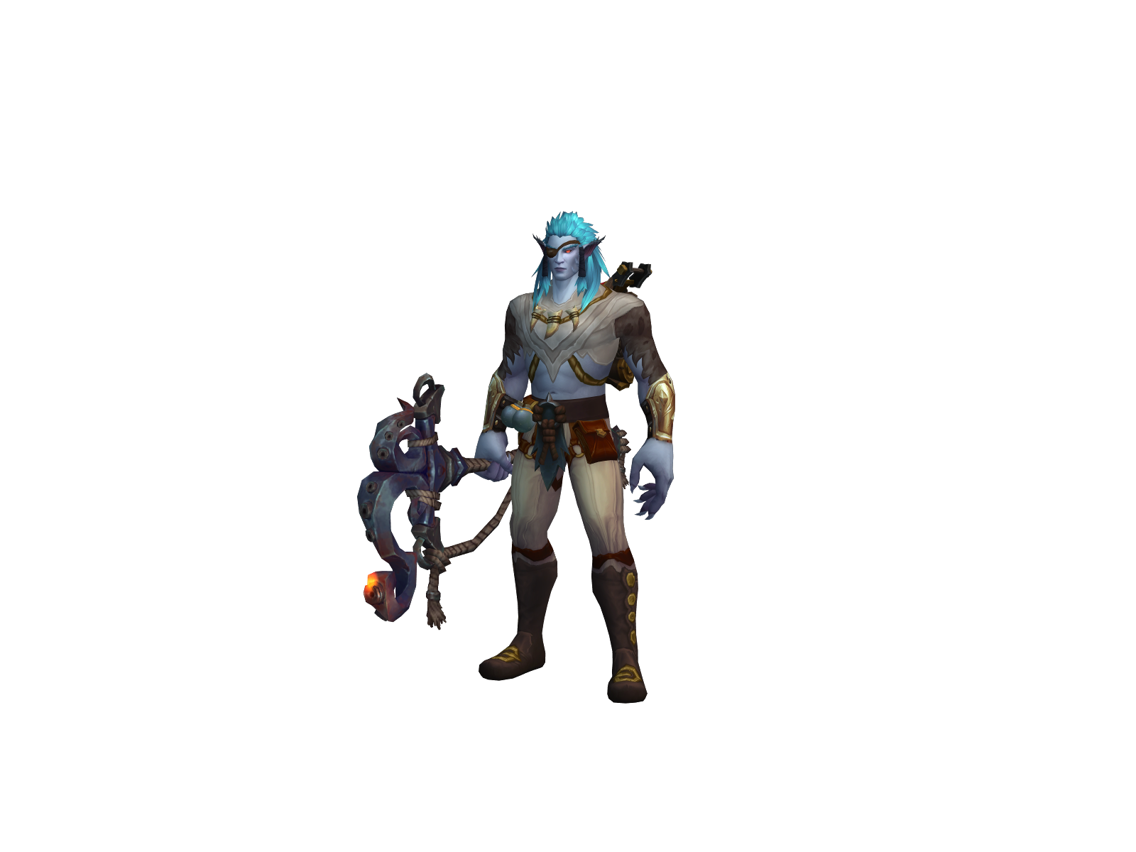 Tesanoelano 3D character render