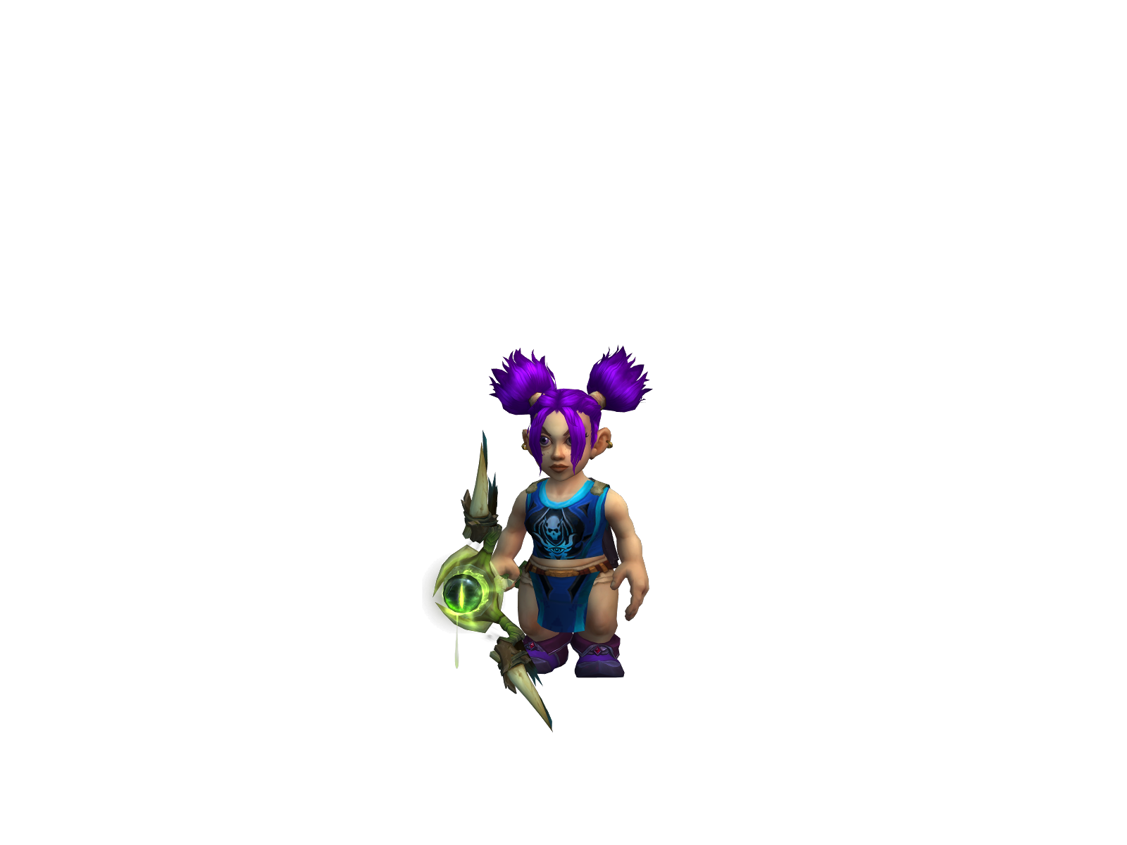 Hamonja 3D character render