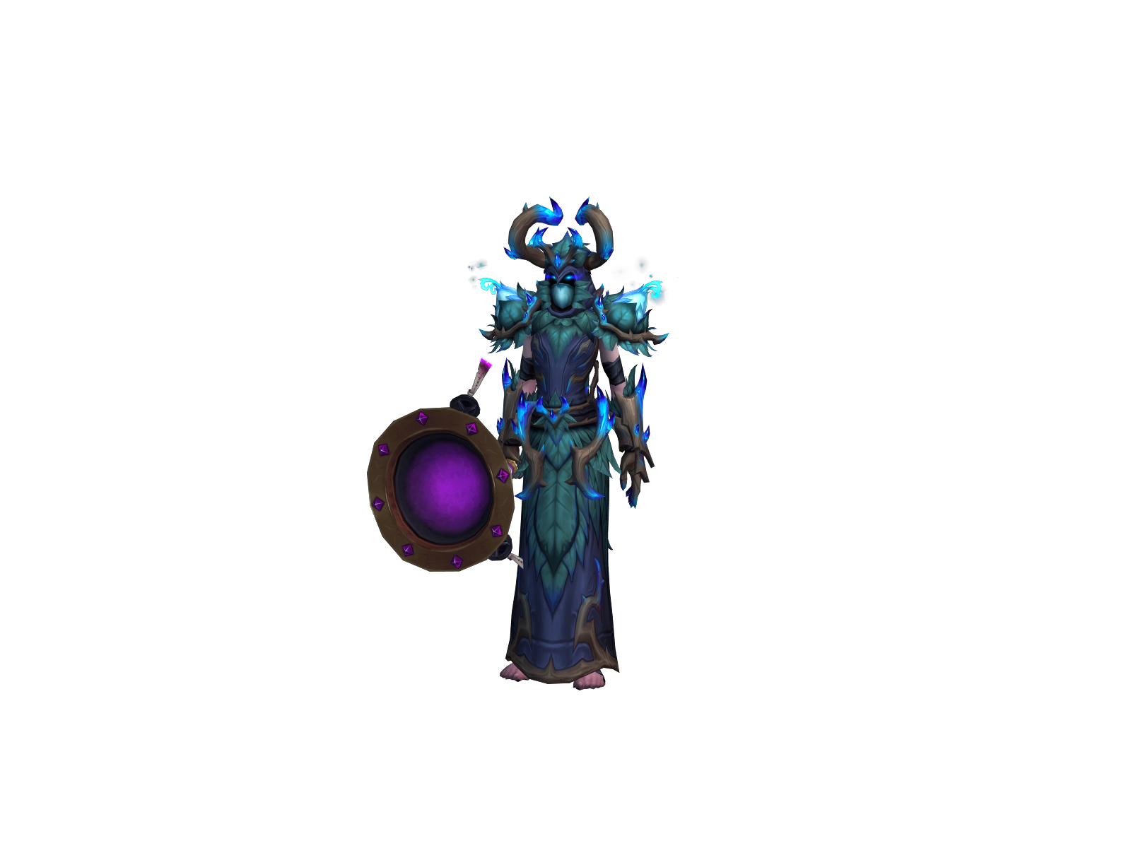 Lyshain 3D character render