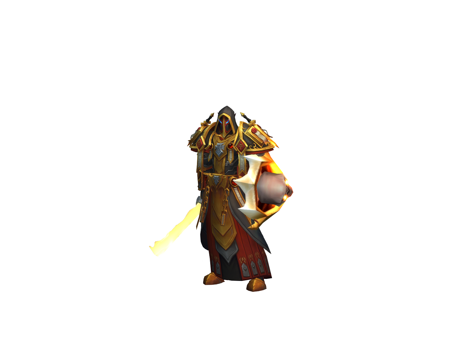 Bortidin 3D character render