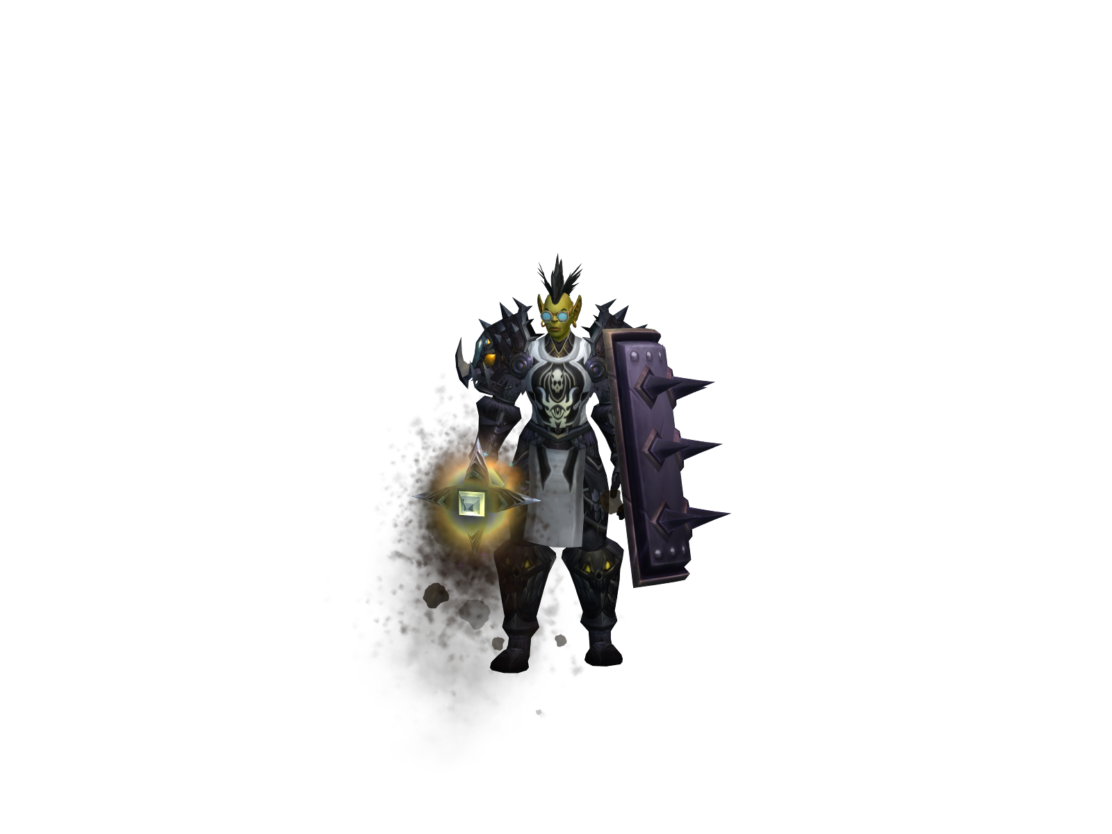 Frates 3D character render