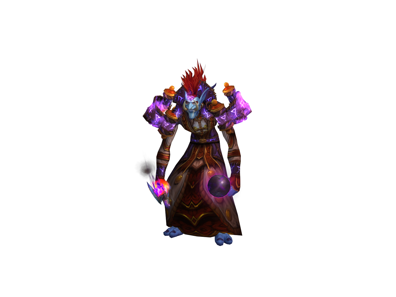 Magistrel 3D character render
