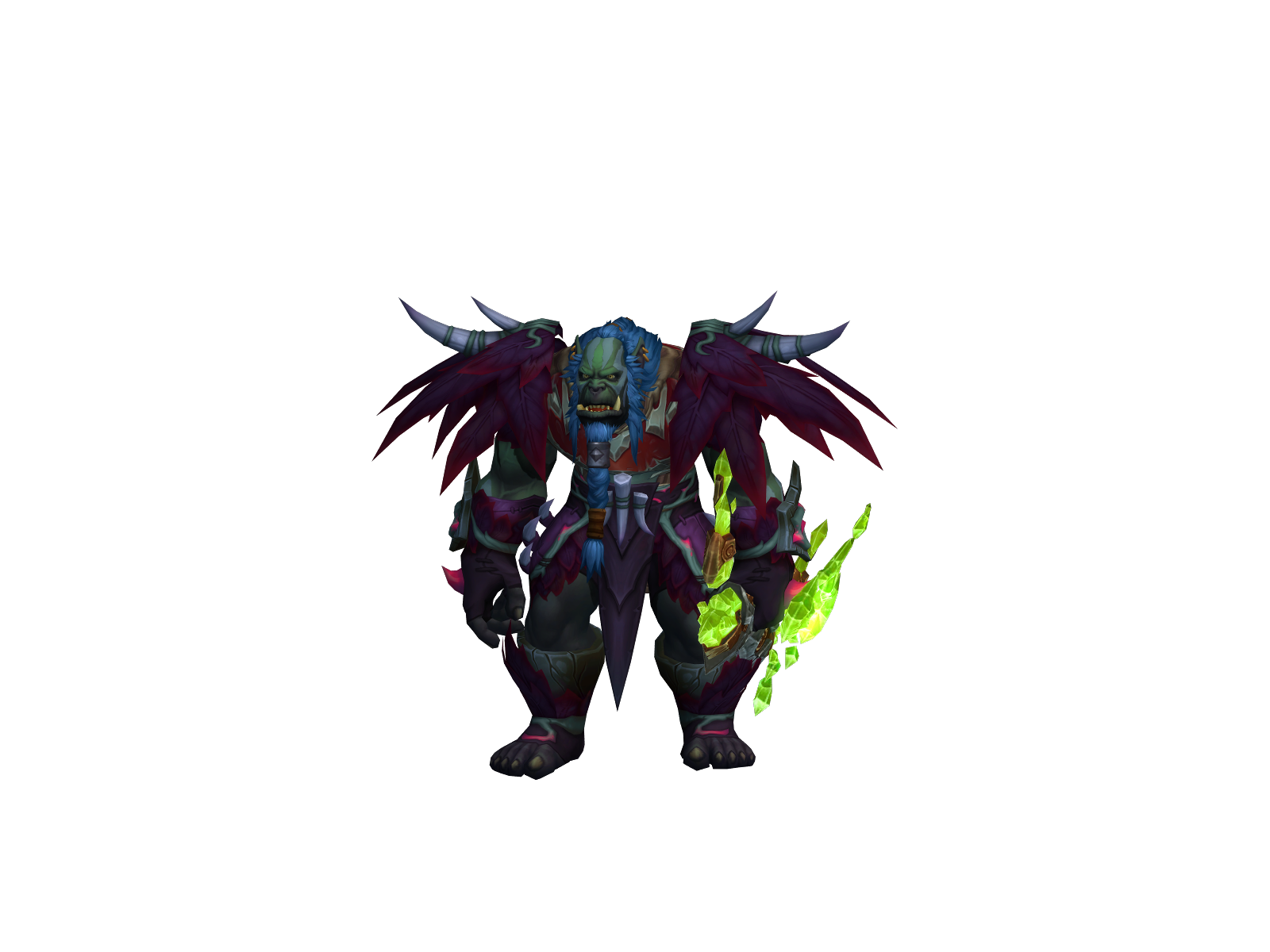 Skeldrük 3D character render