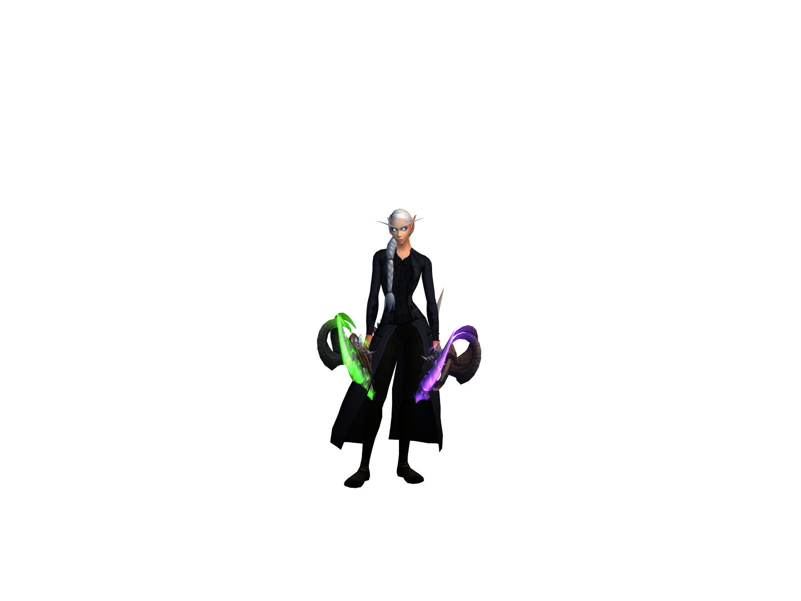 Anelïs 3D character render