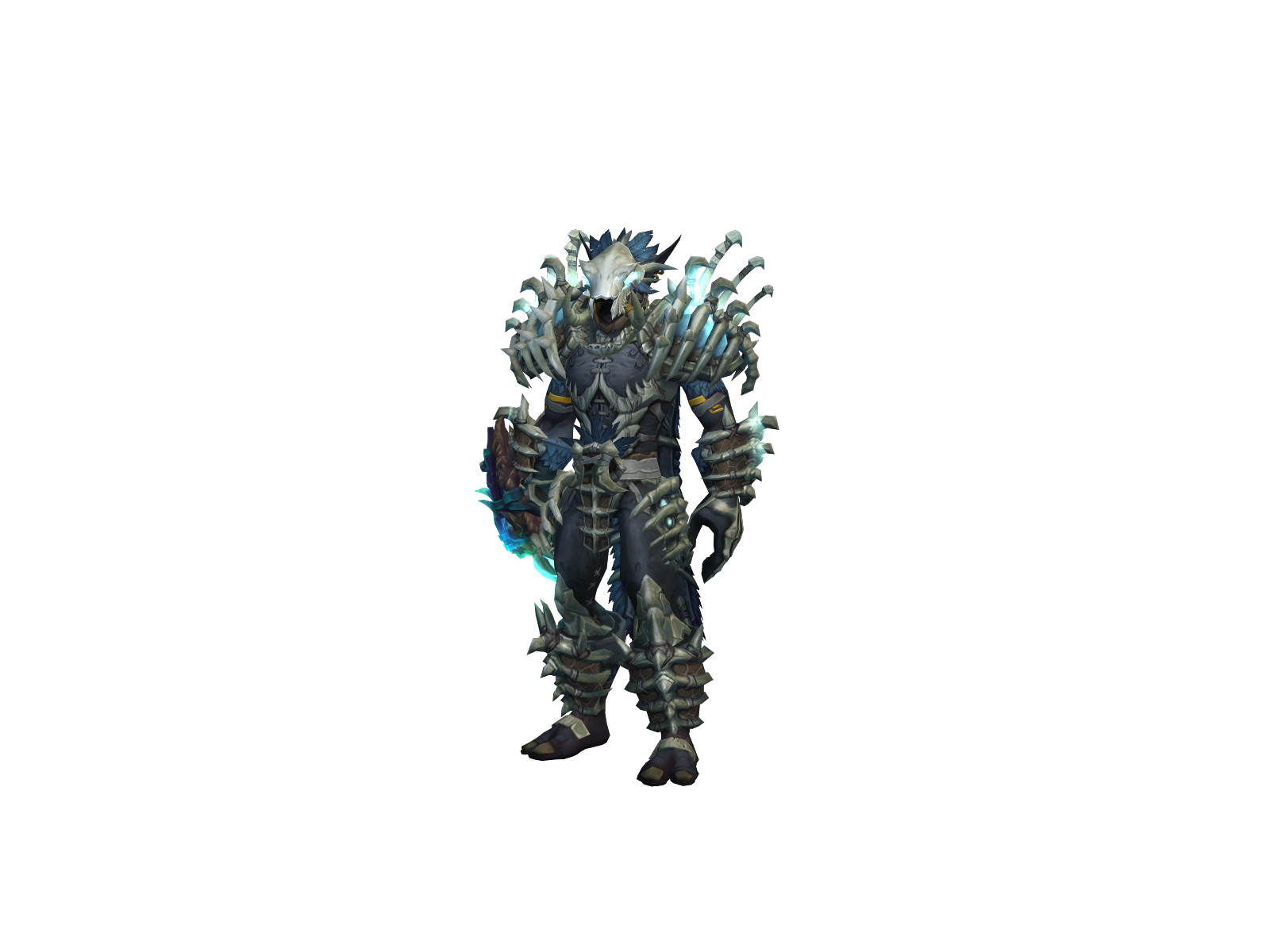 Assux 3D character render