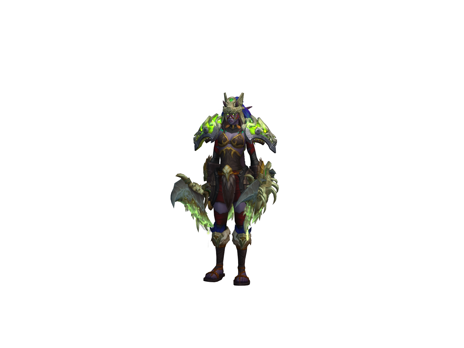 Shalvaje 3D character render
