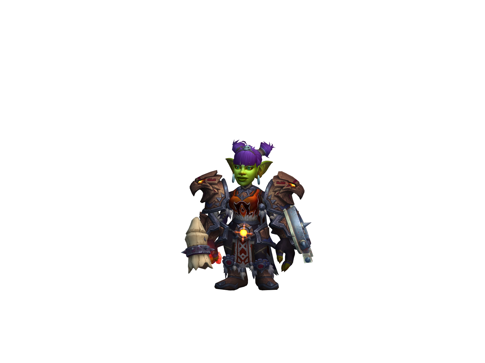 Omegalull 3D character render
