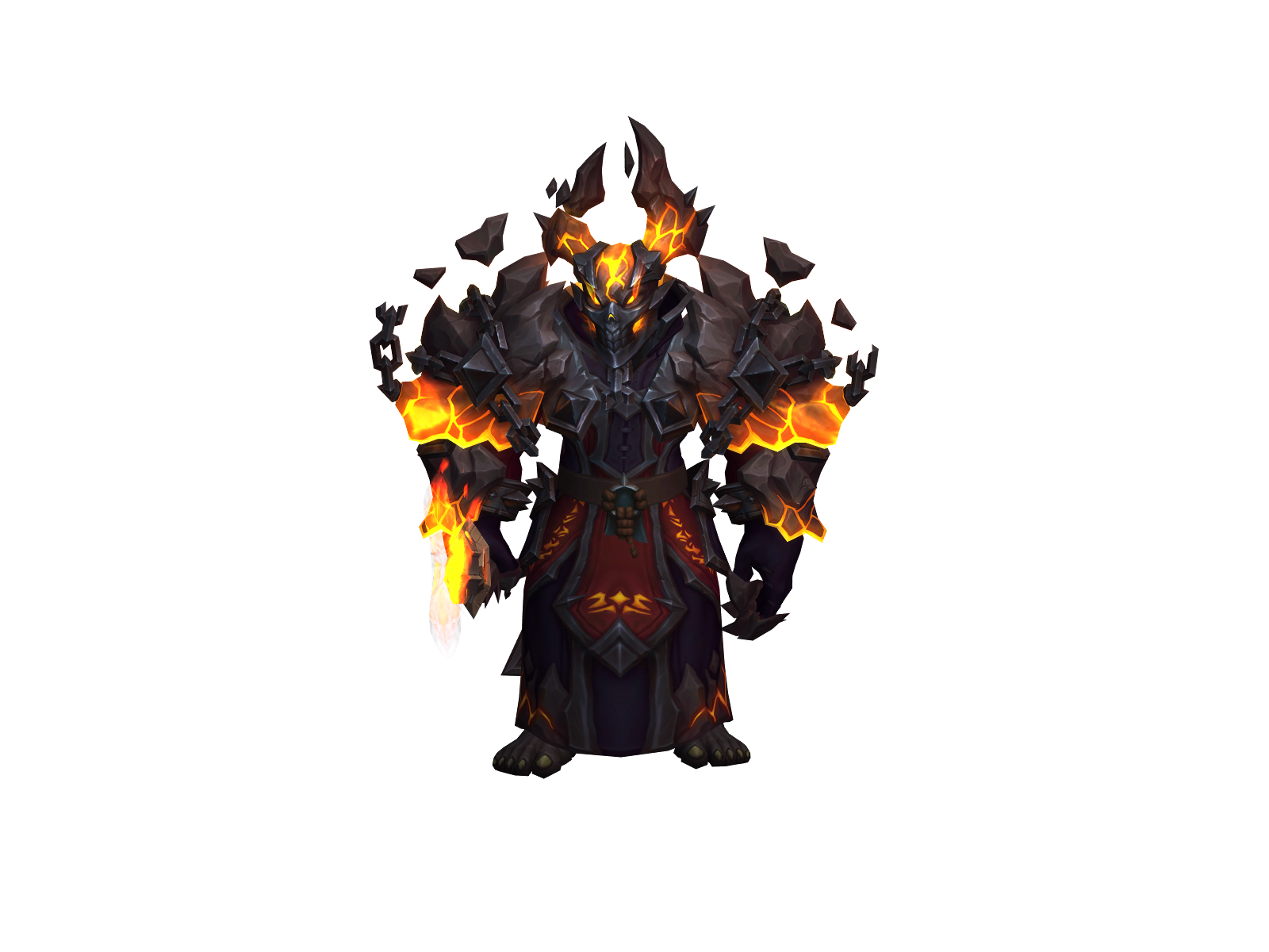 Guldám 3D character render