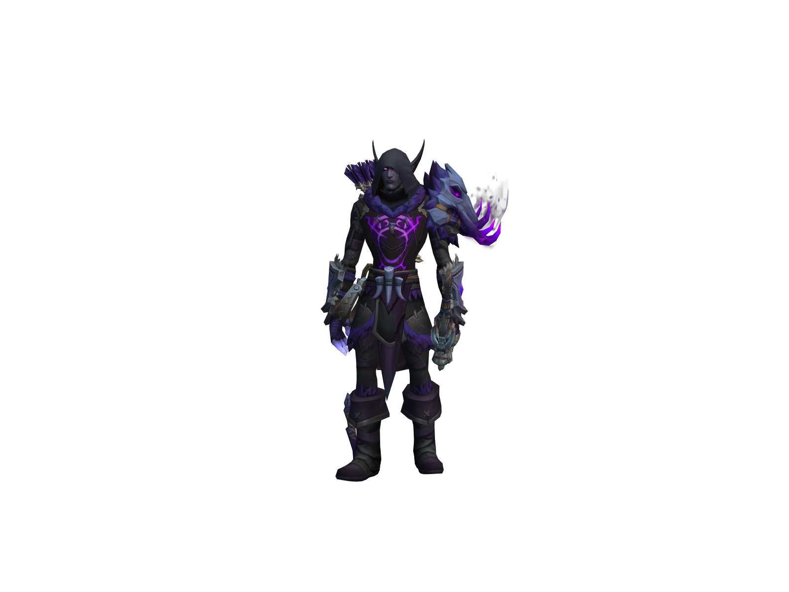 Haswolf 3D character render