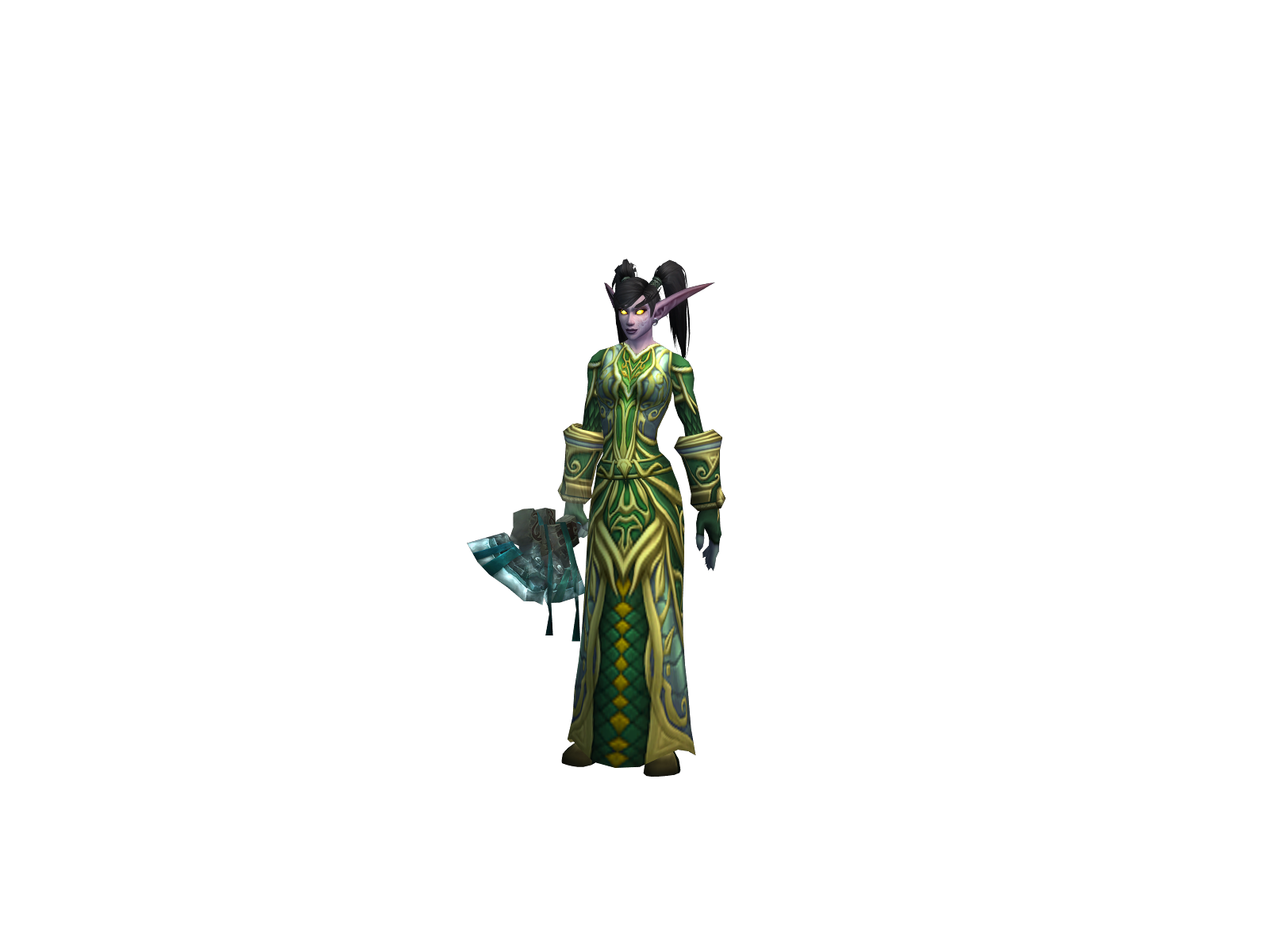 Moonday 3D character render