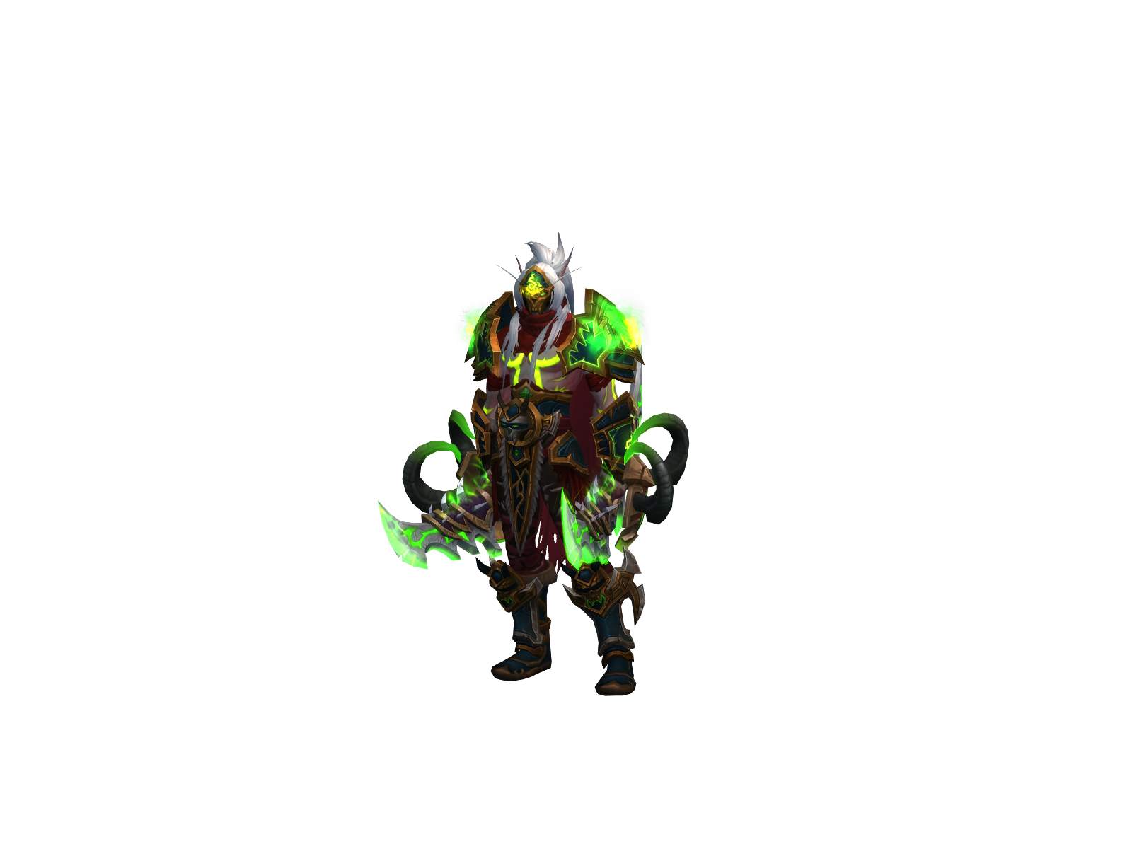 Araxas 3D character render
