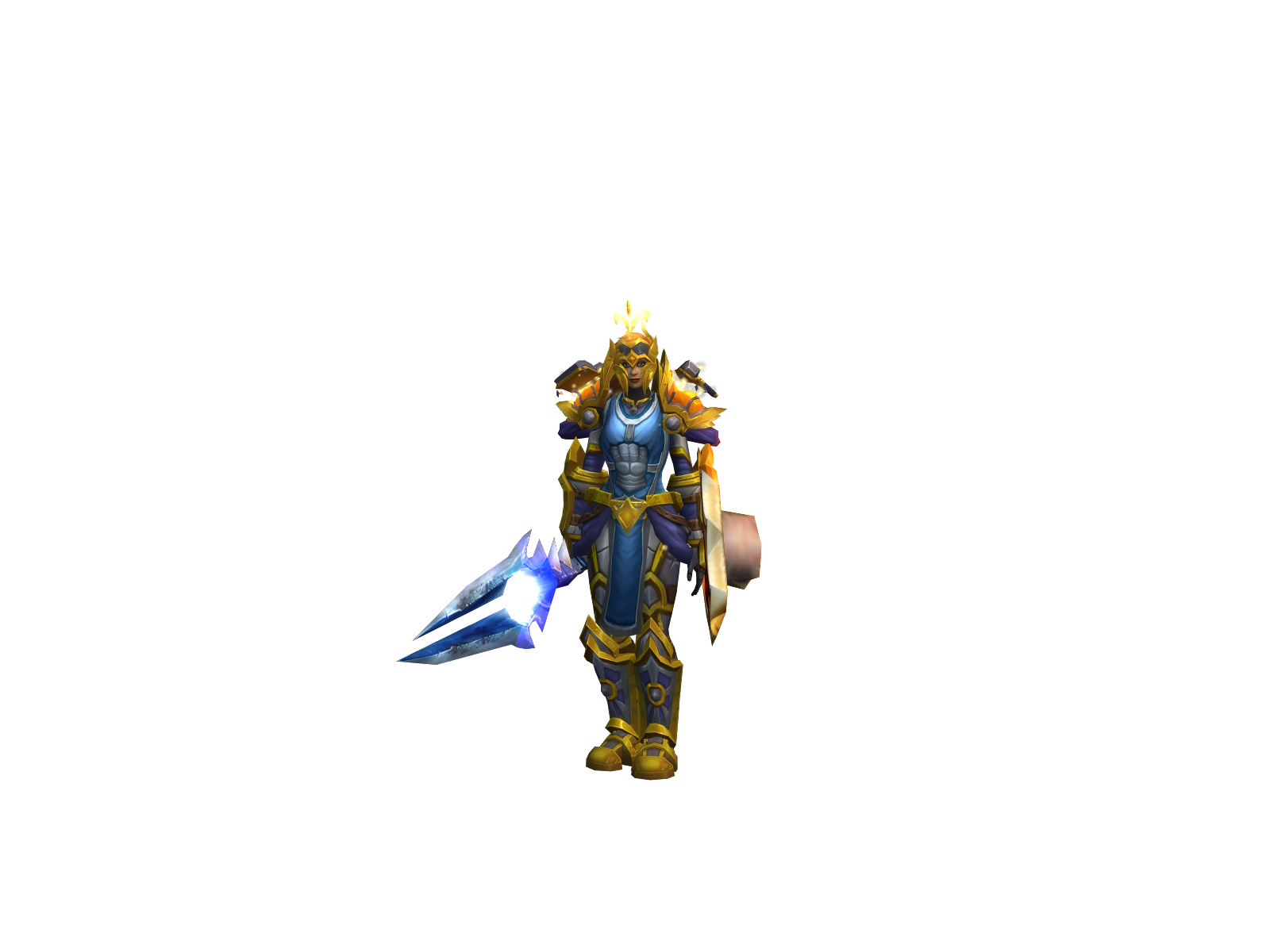 Gareli 3D character render