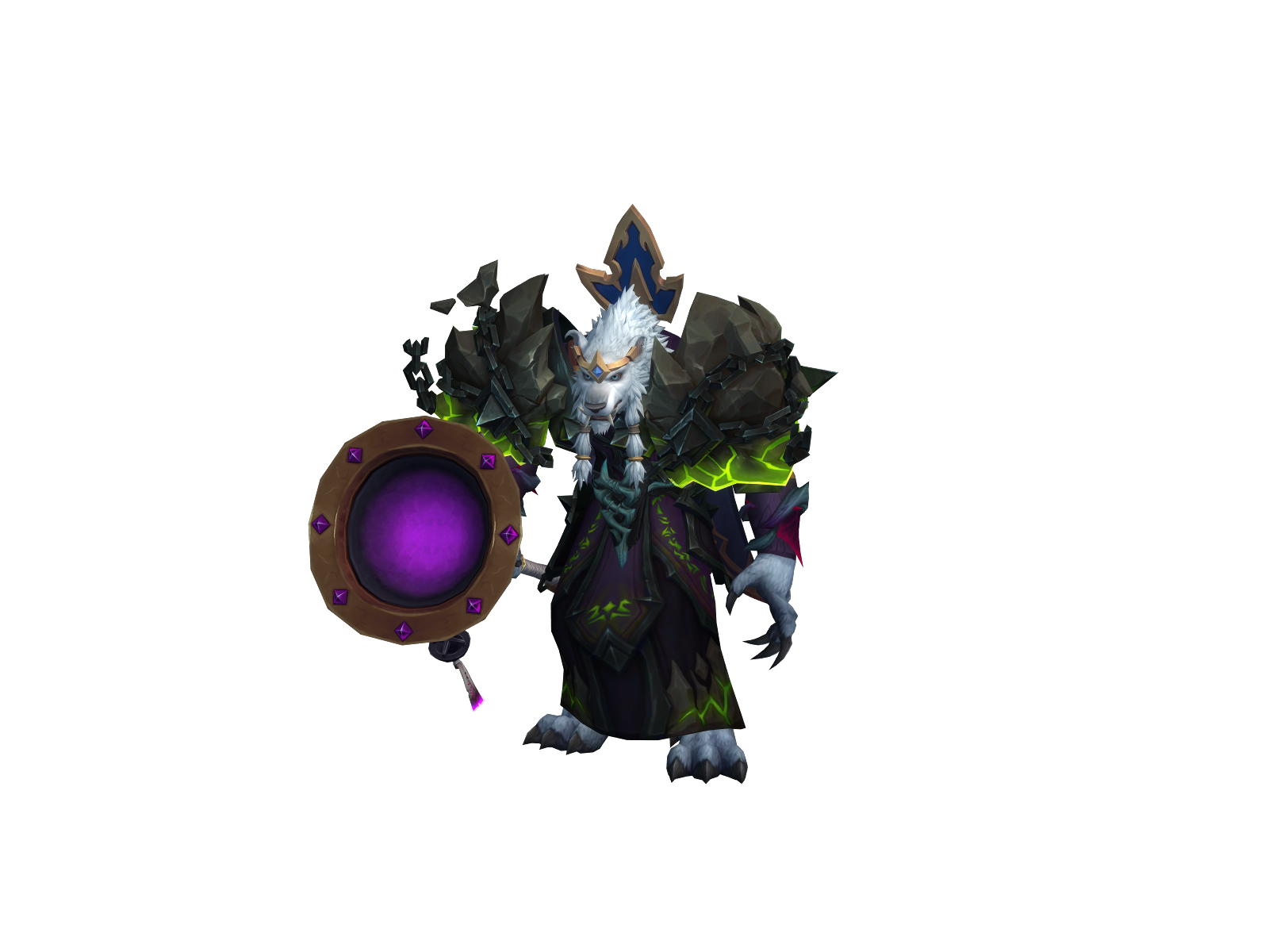 Demenciality 3D character render