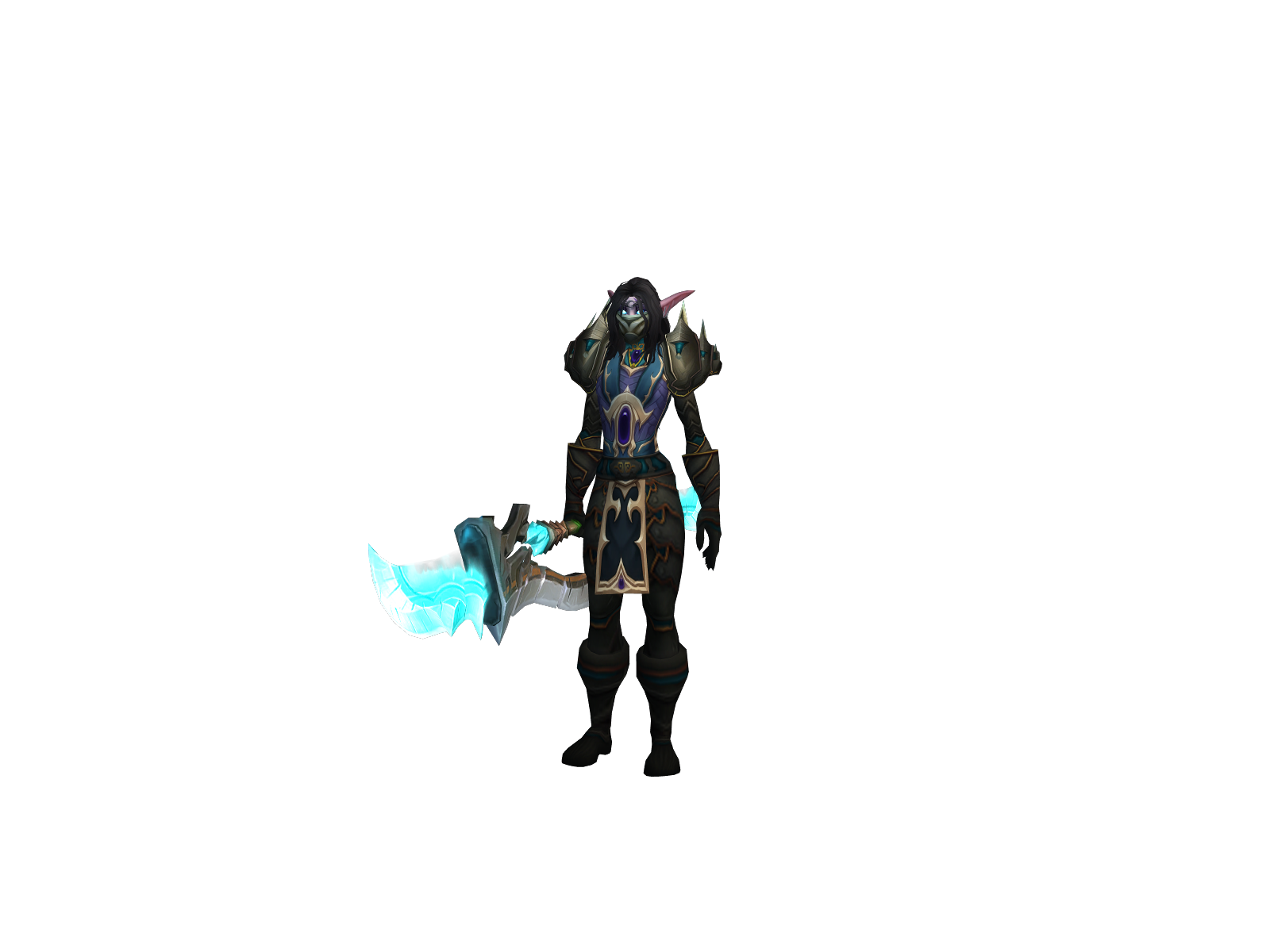 Kyza 3D character render