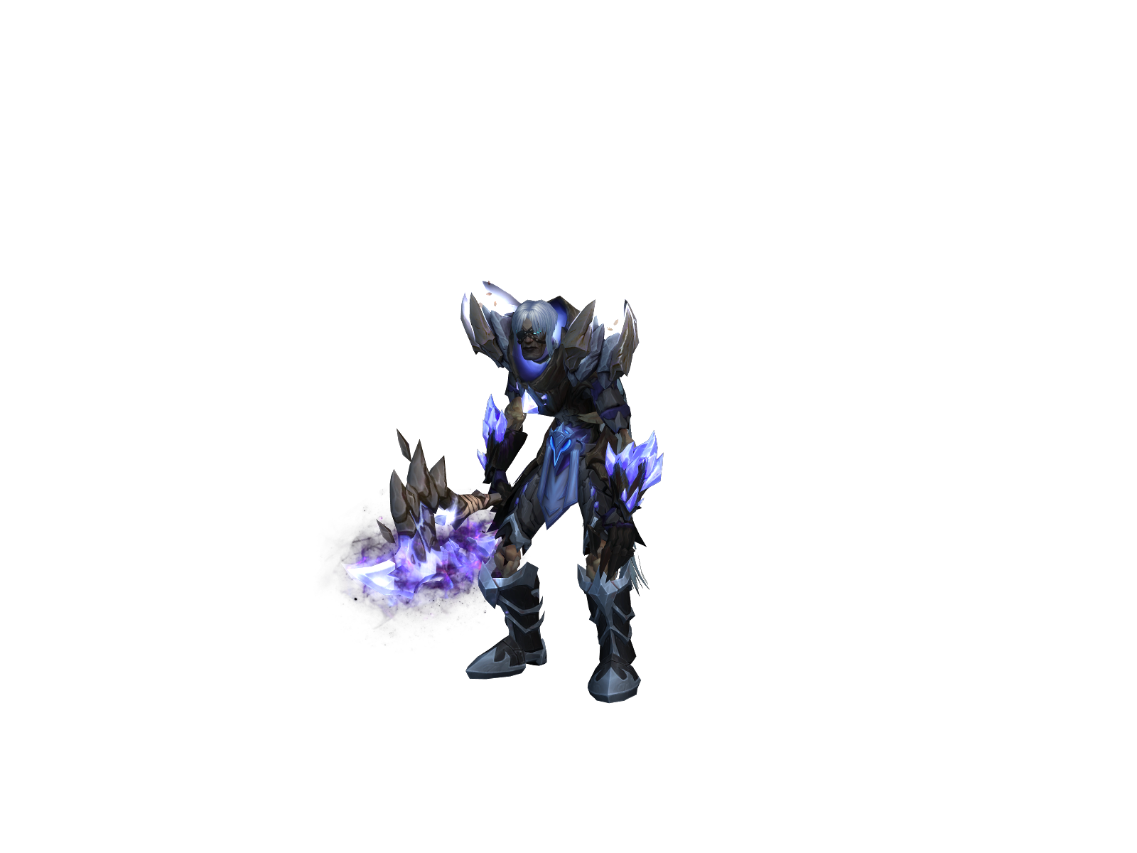Déstrøît 3D character render
