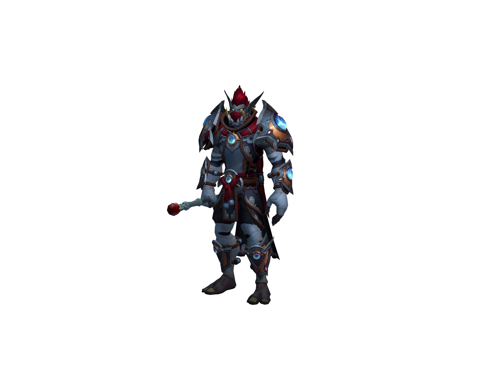 Zhamedi 3D character render