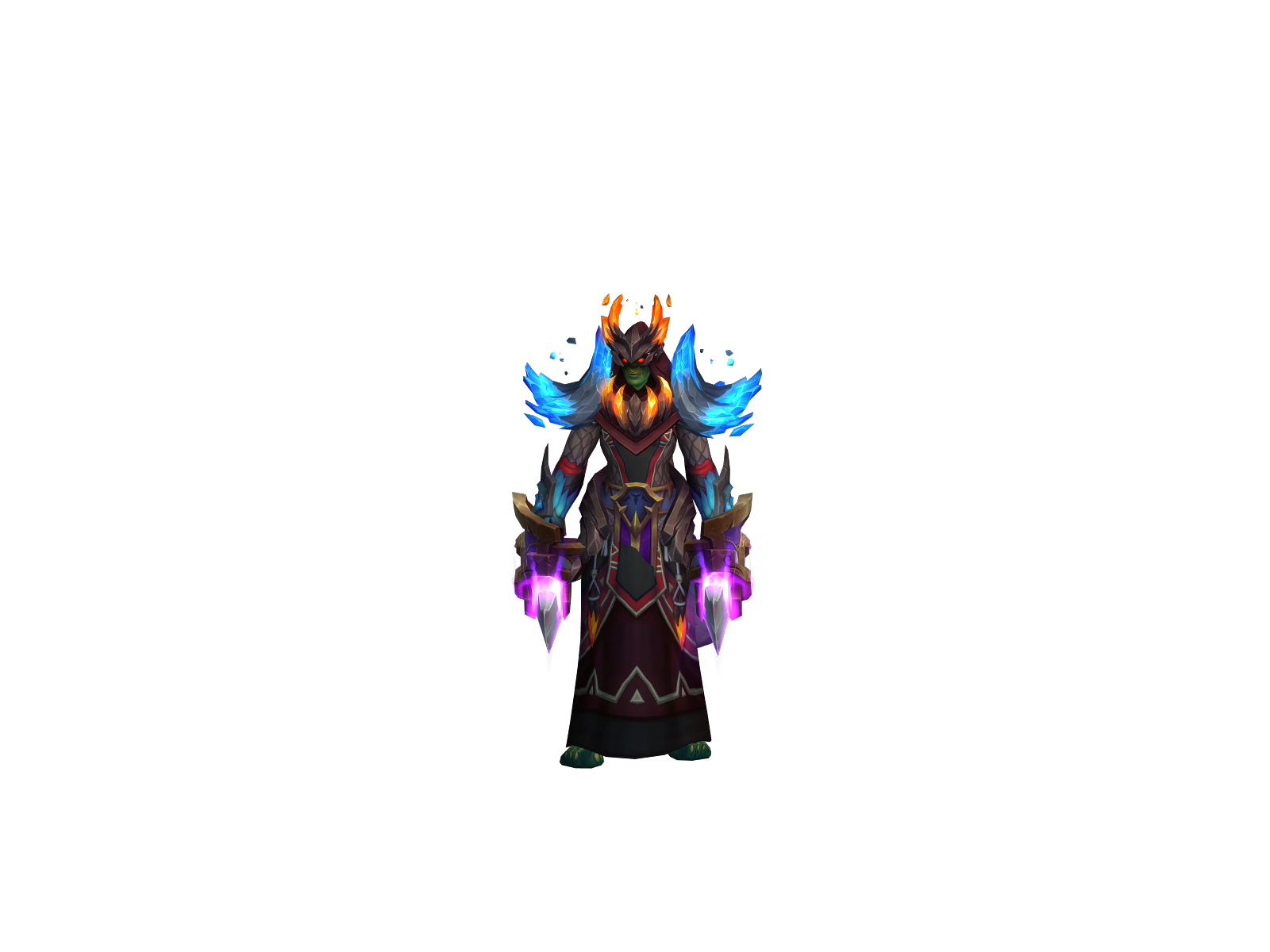 Porrafina 3D character render