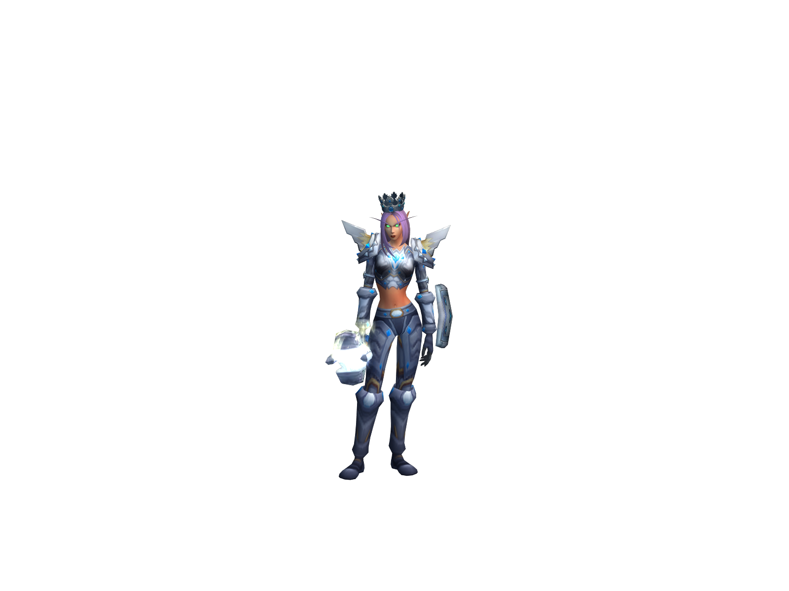 Elux 3D character render
