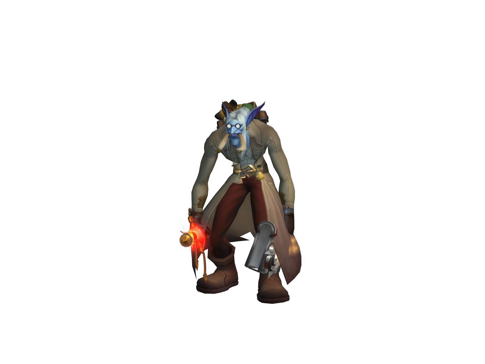 Tezla 3D character render