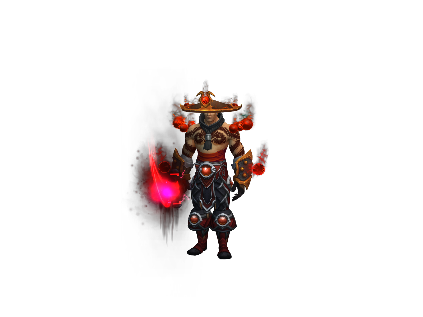 Chinchongød 3D character render