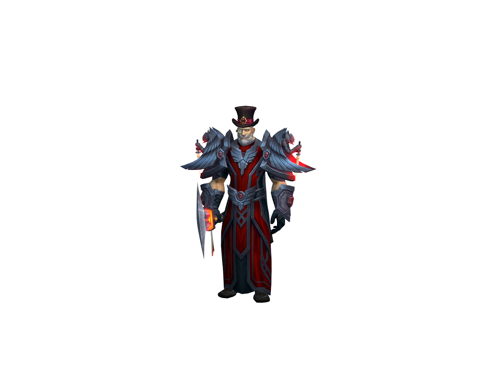 Shaltum 3D character render