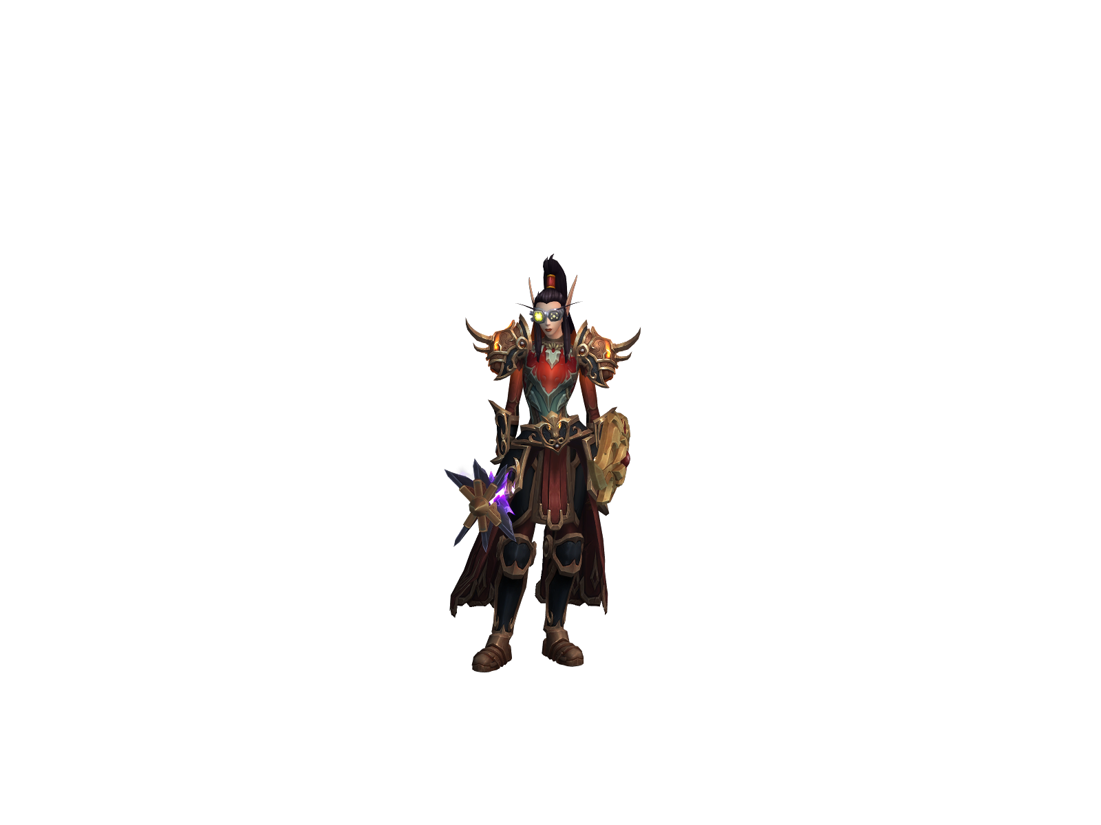 Lacalamar 3D character render