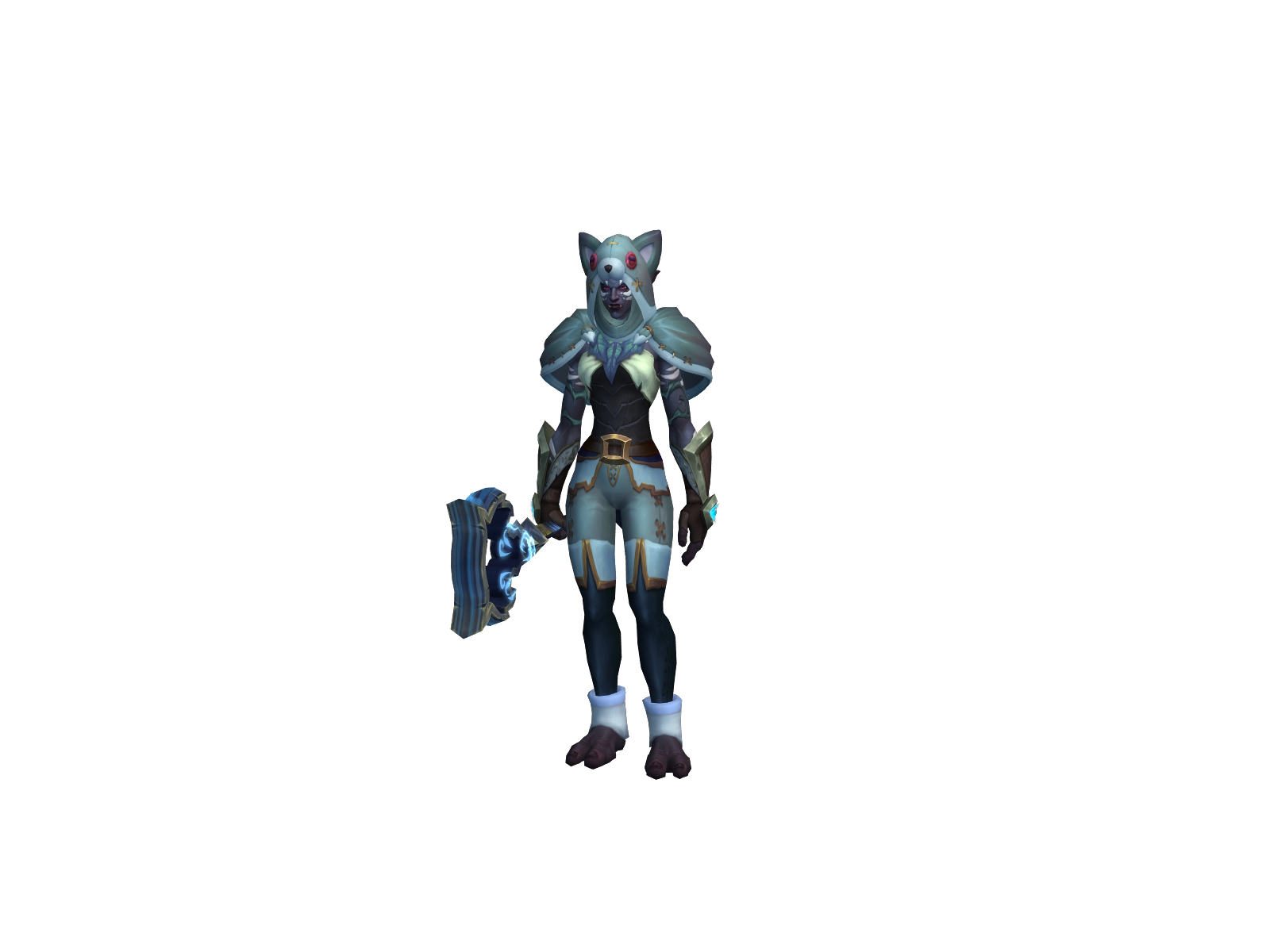 Perlan 3D character render