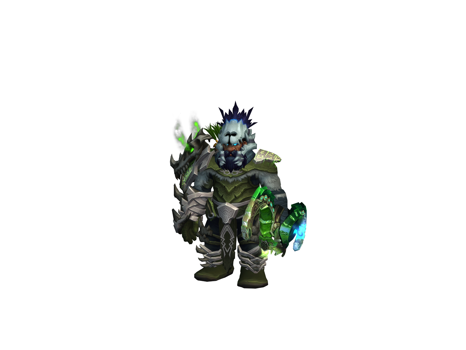 Acaz 3D character render