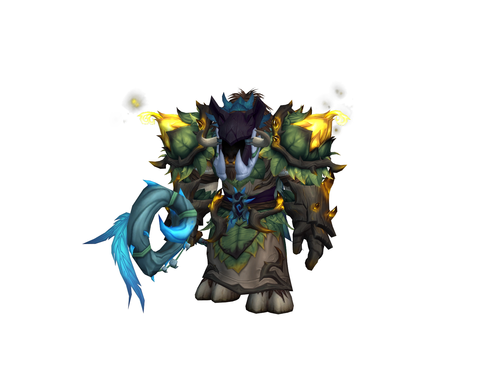 Turok 3D character render