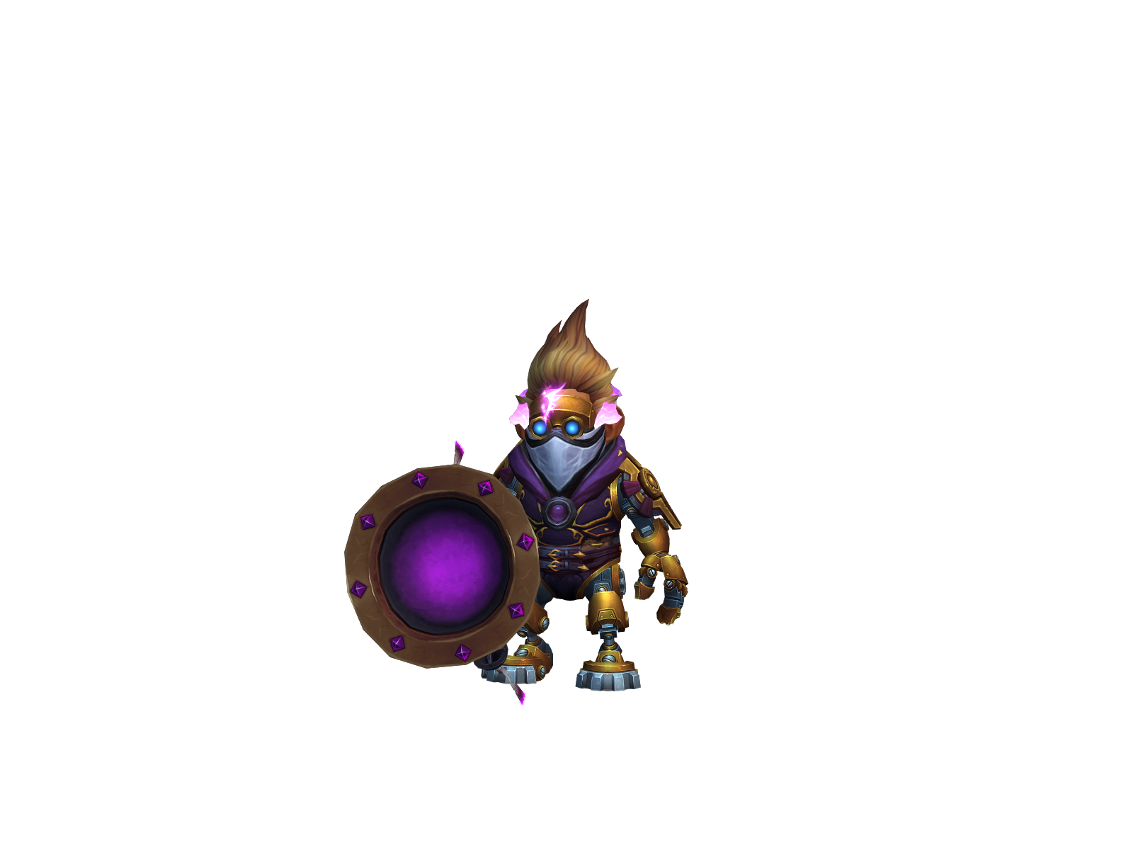 Guioza 3D character render