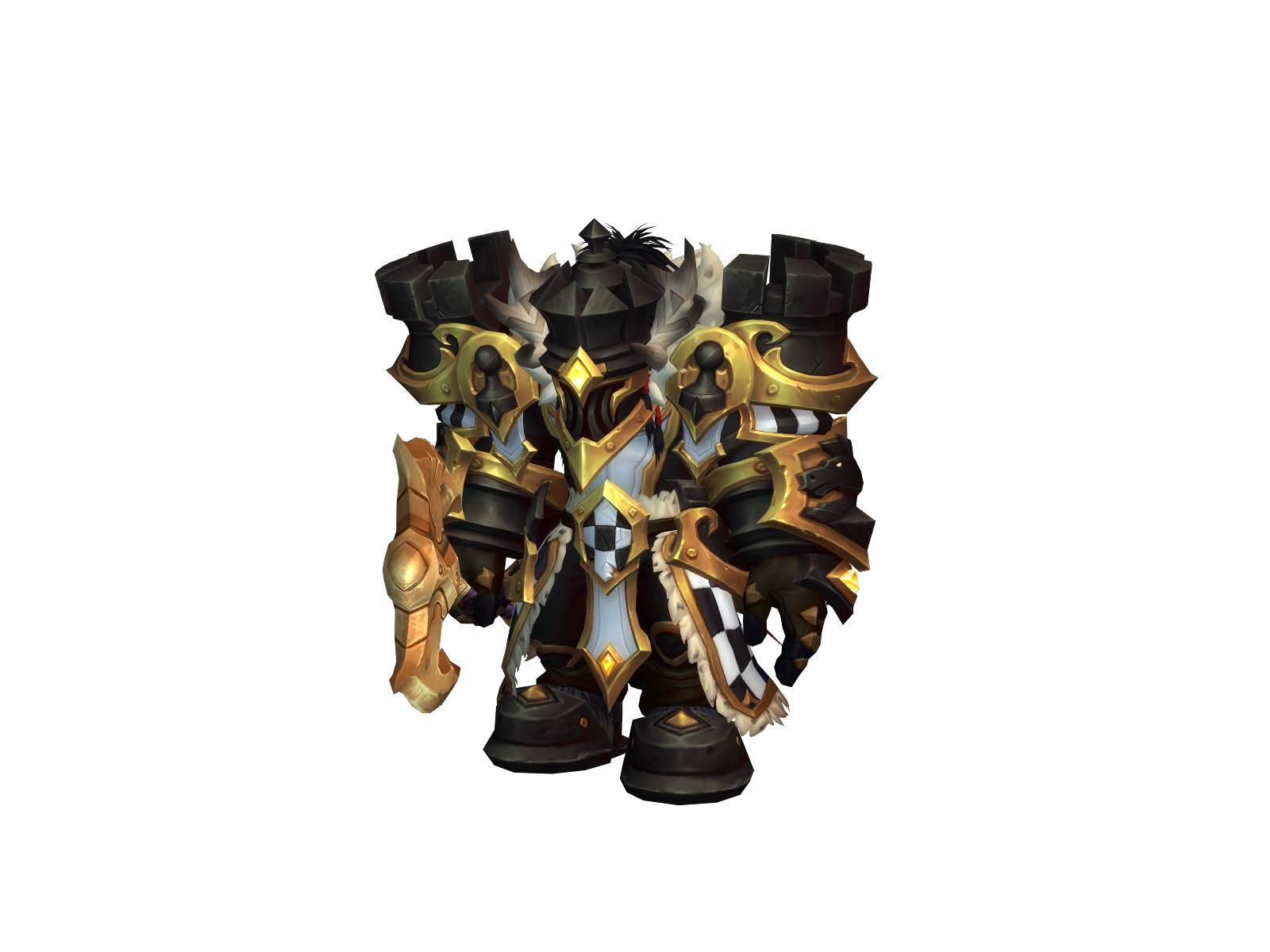 Kúrokami 3D character render
