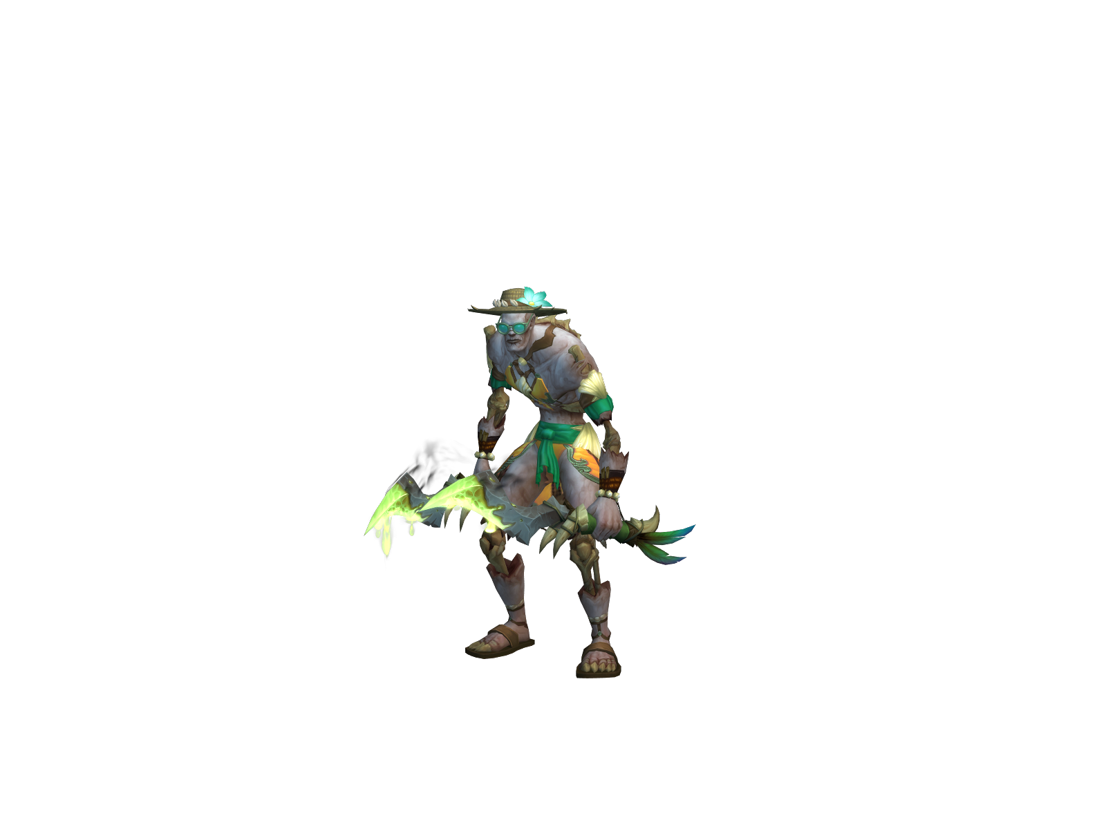 Shêth 3D character render